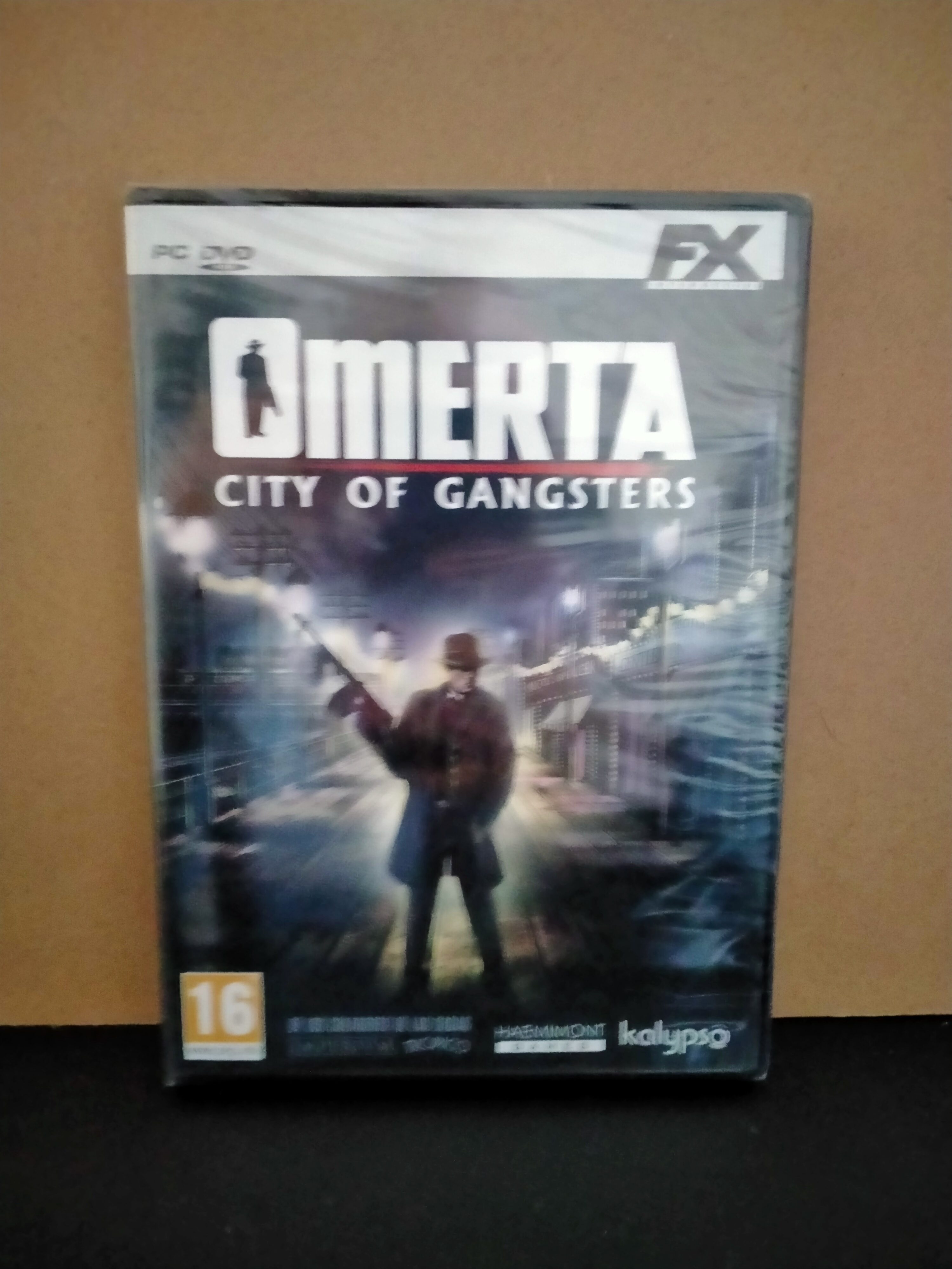 Edición física de Omertá: City of Gangsters