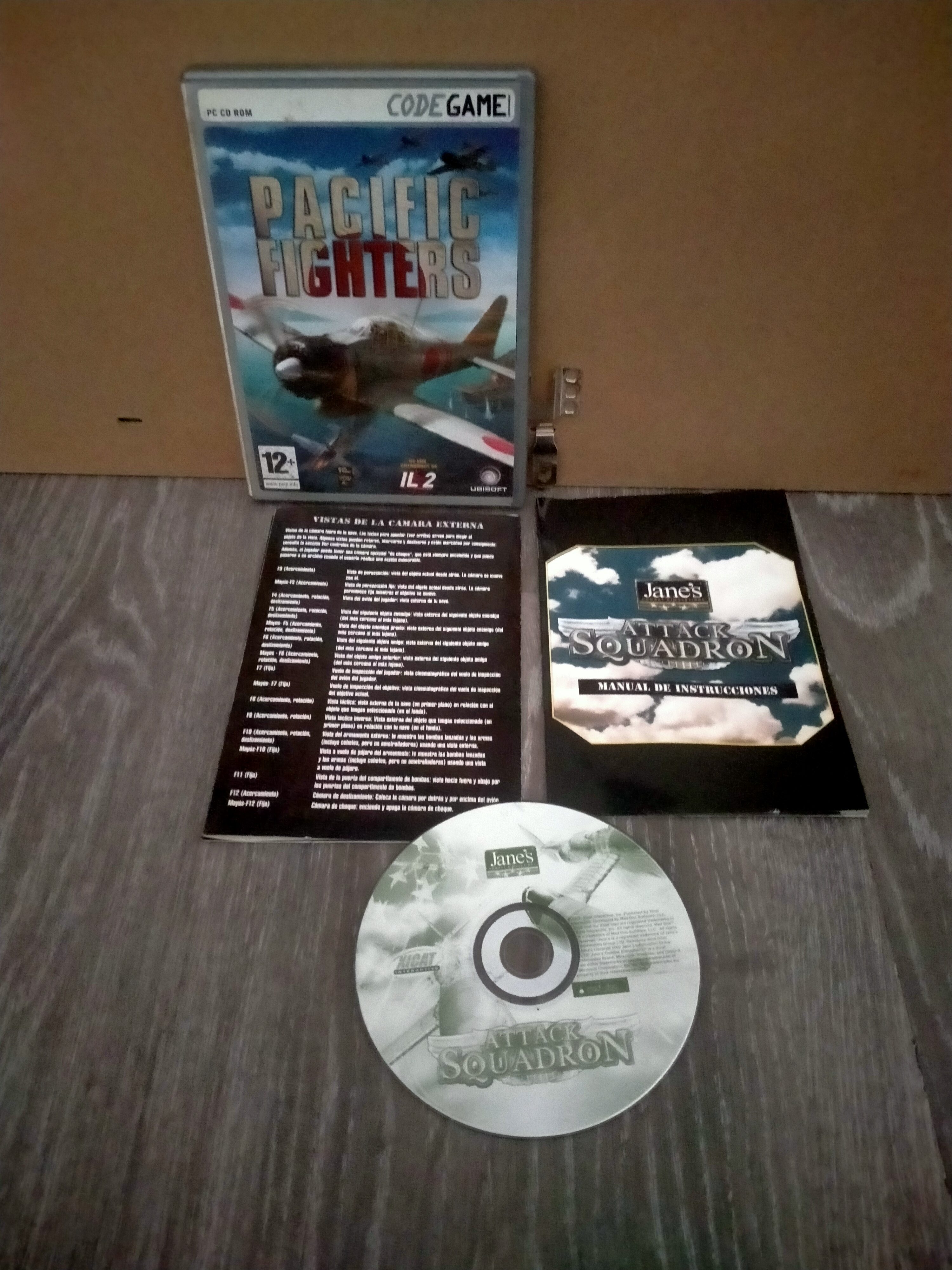 Edición física de Pacific Fighters
