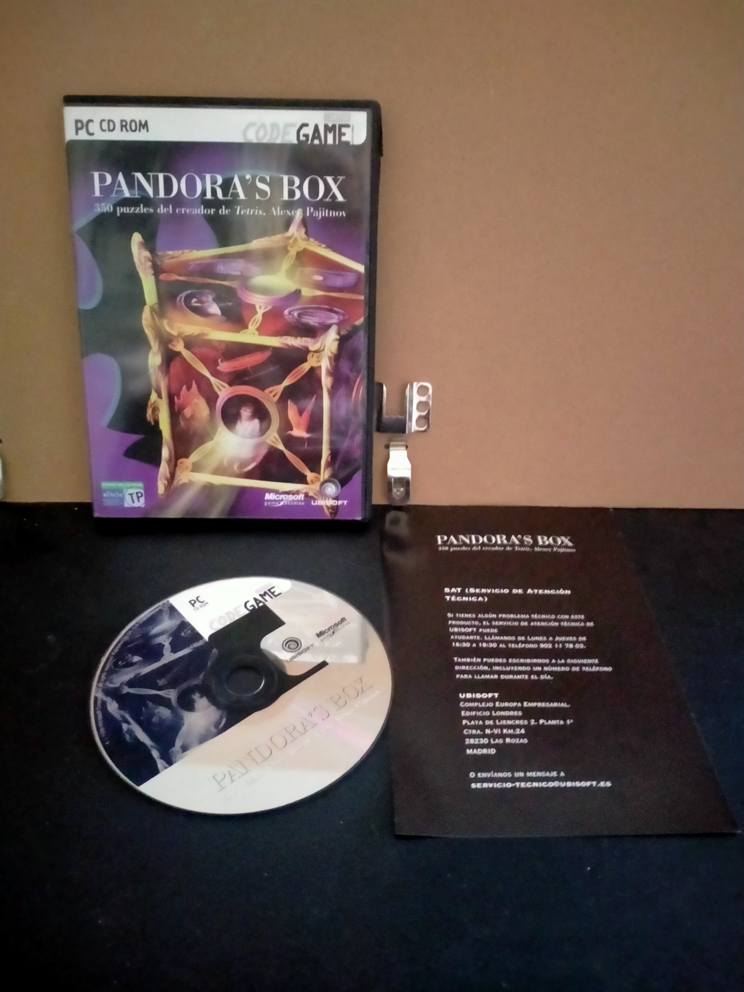Edición física de Pandora's Box