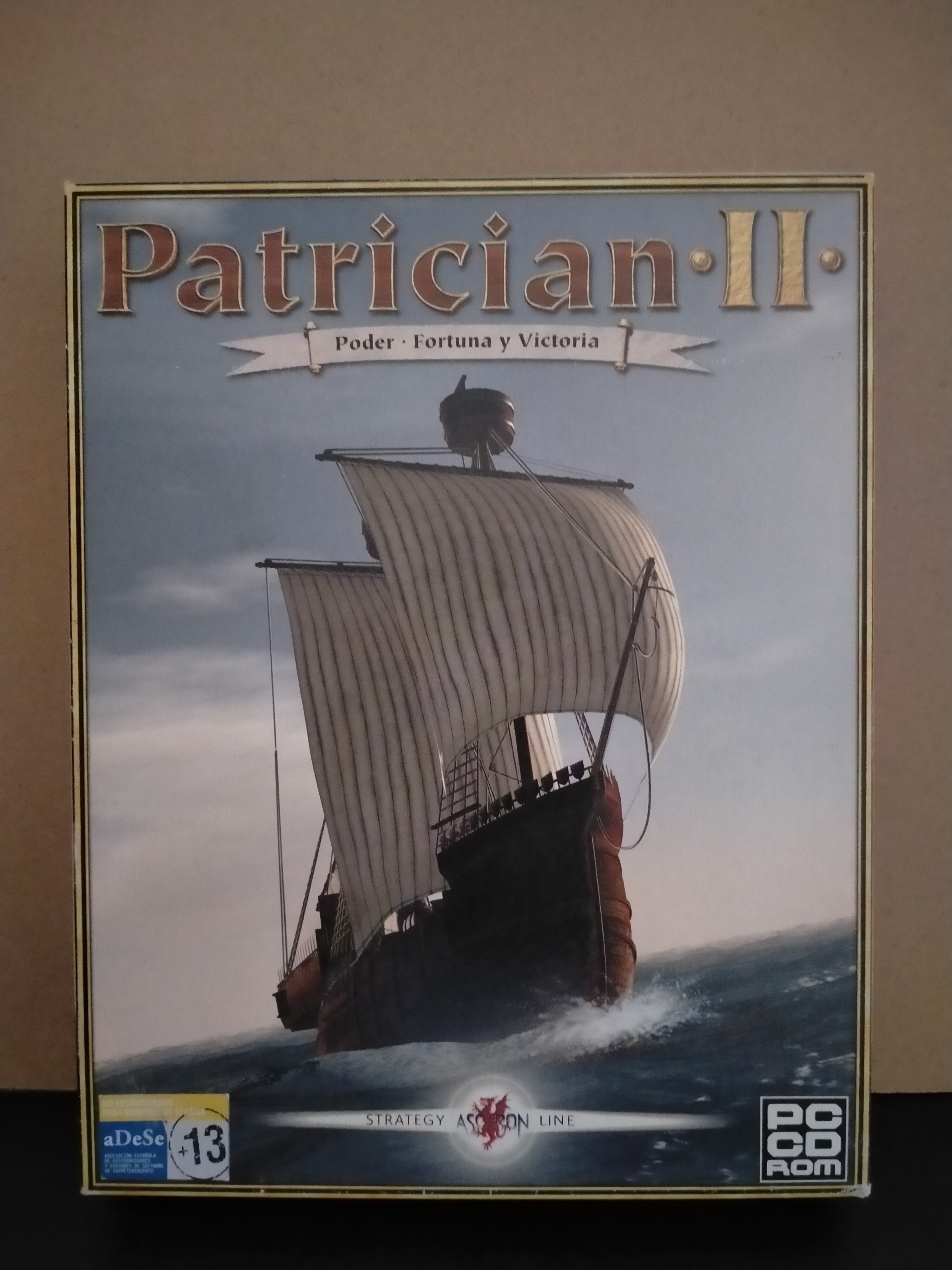 Edición física de Patrician II: Quest for Power