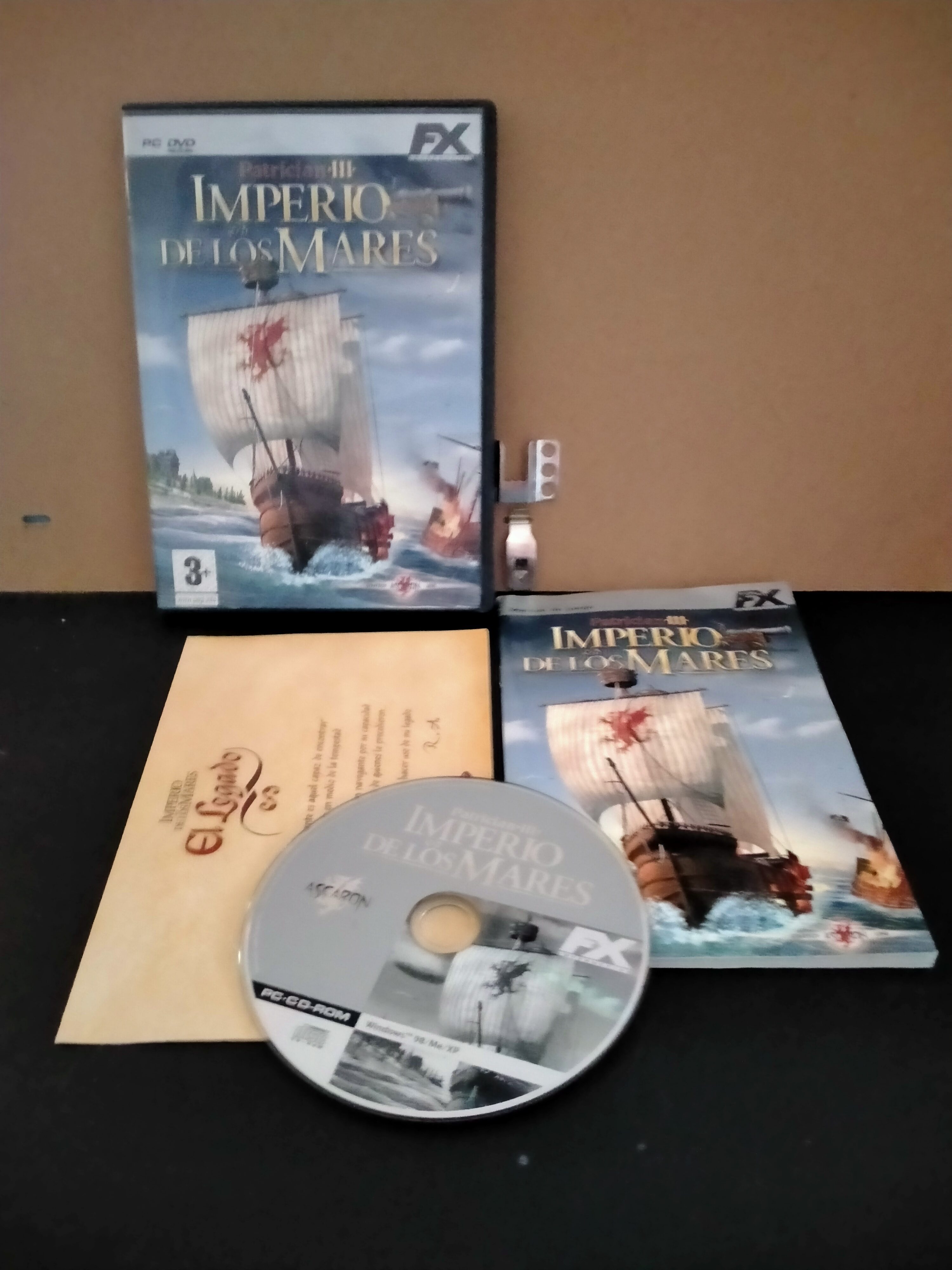 Edición física de Patrician III: Imperio de los Mares