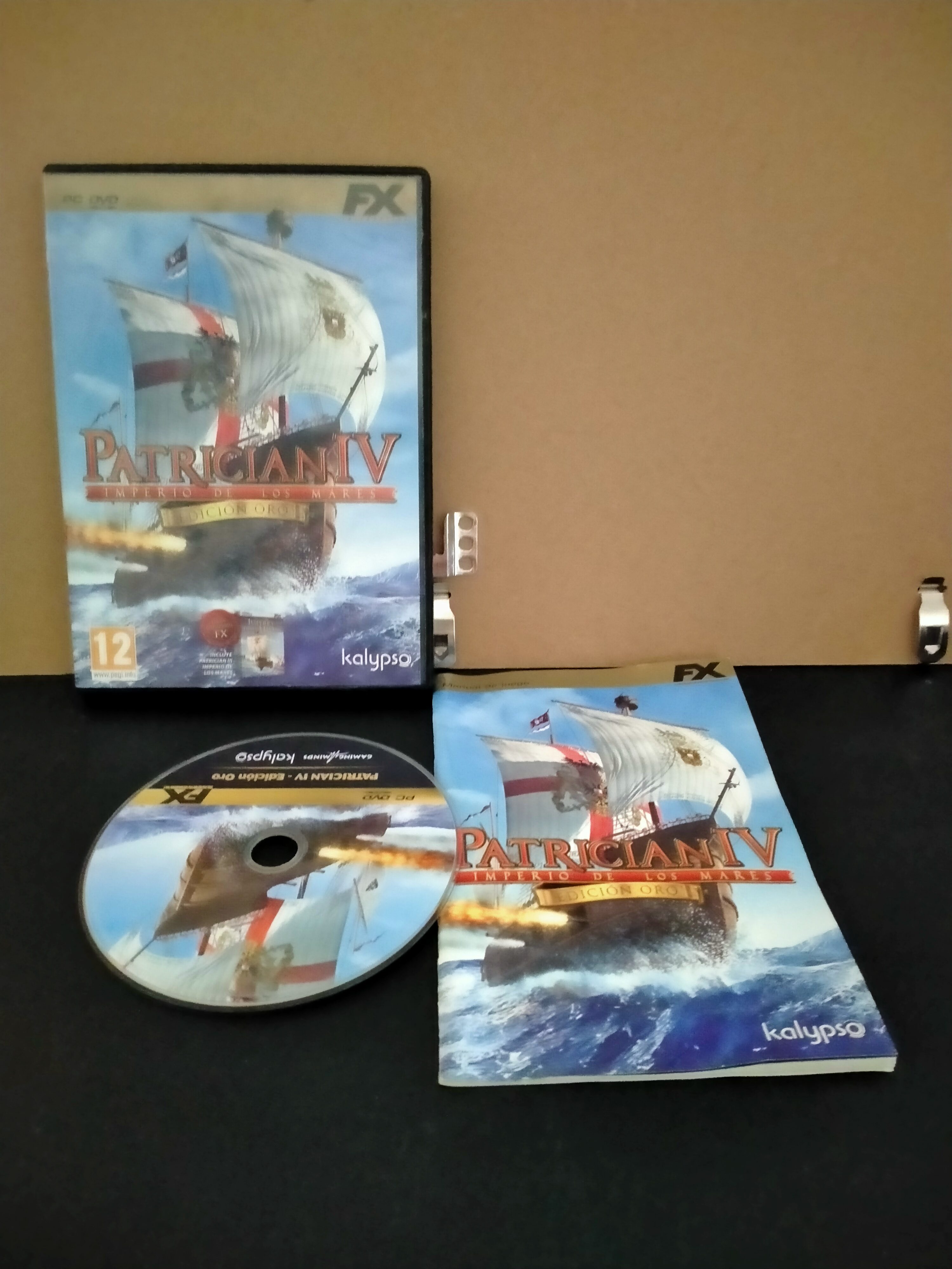Edición física de Patrician IV: Imperio de los Mares - Edición Oro