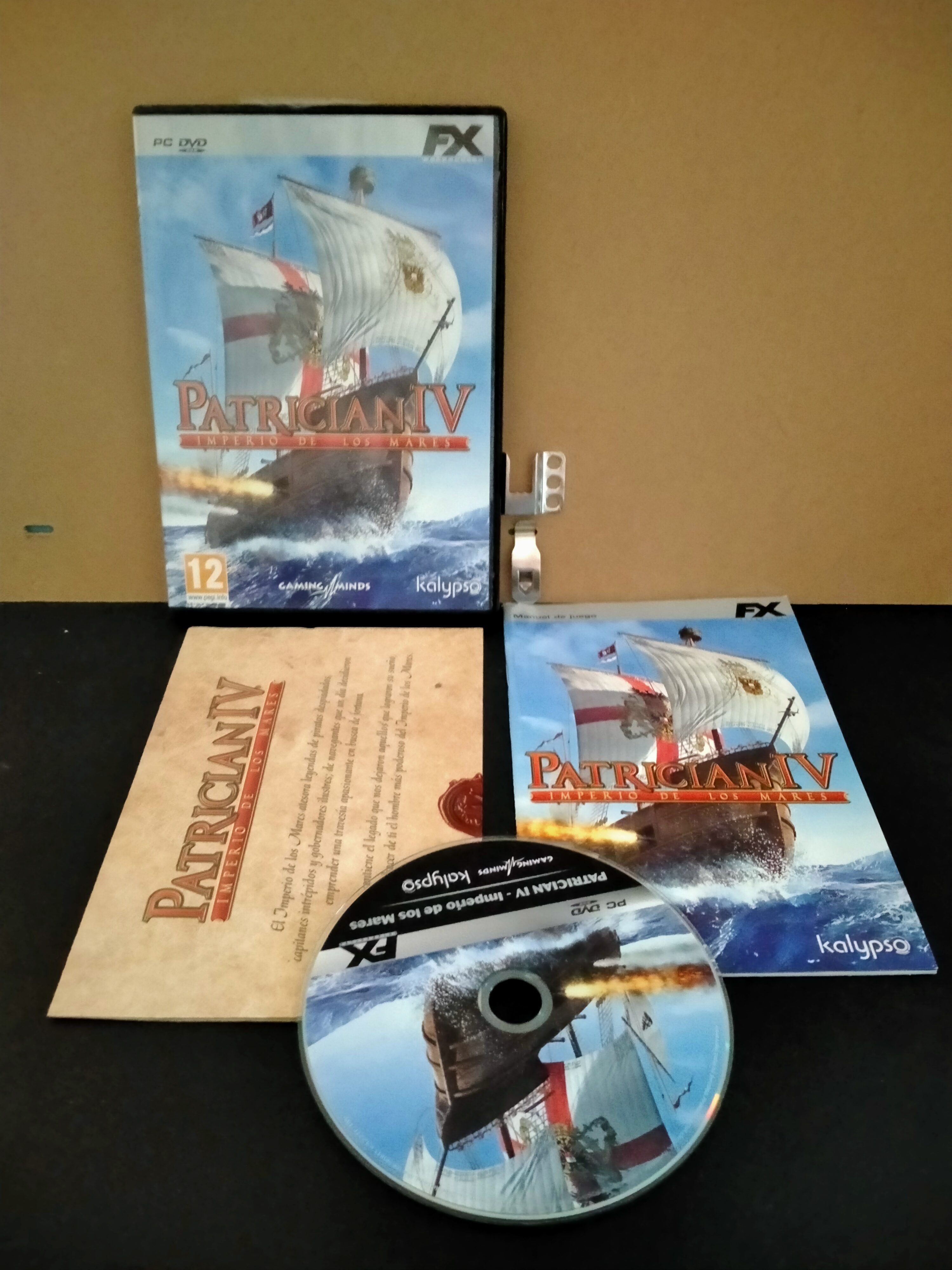 Edición física de Patrician IV: Imperio de los Mares