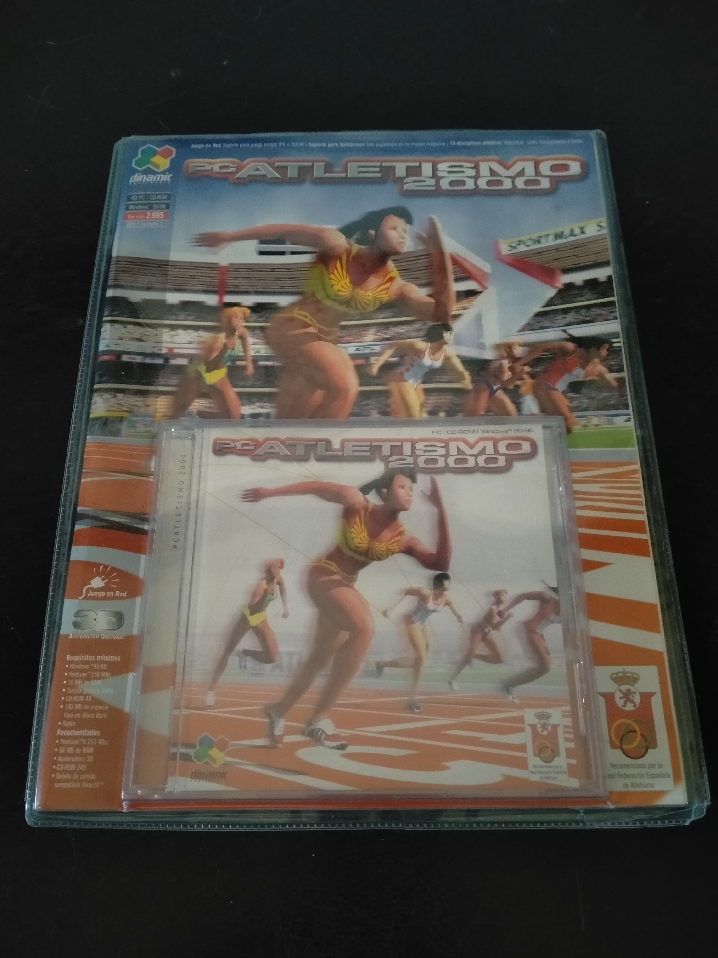 Edición física de PC Atletismo 2000