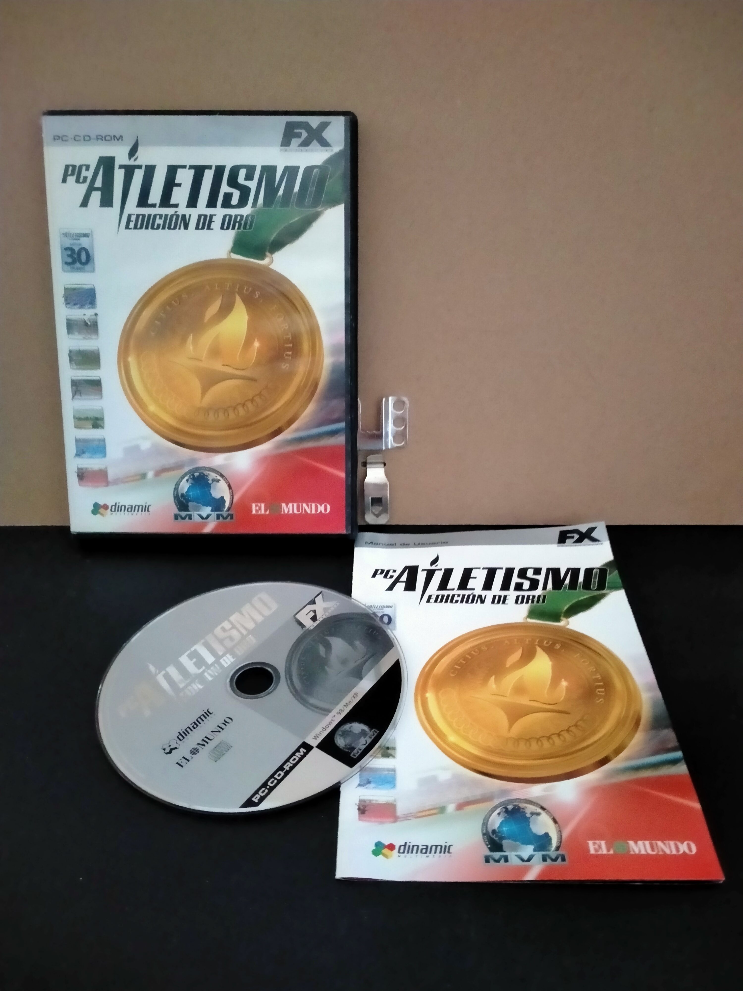 Edición física de PC Atletismo: Edición de Oro