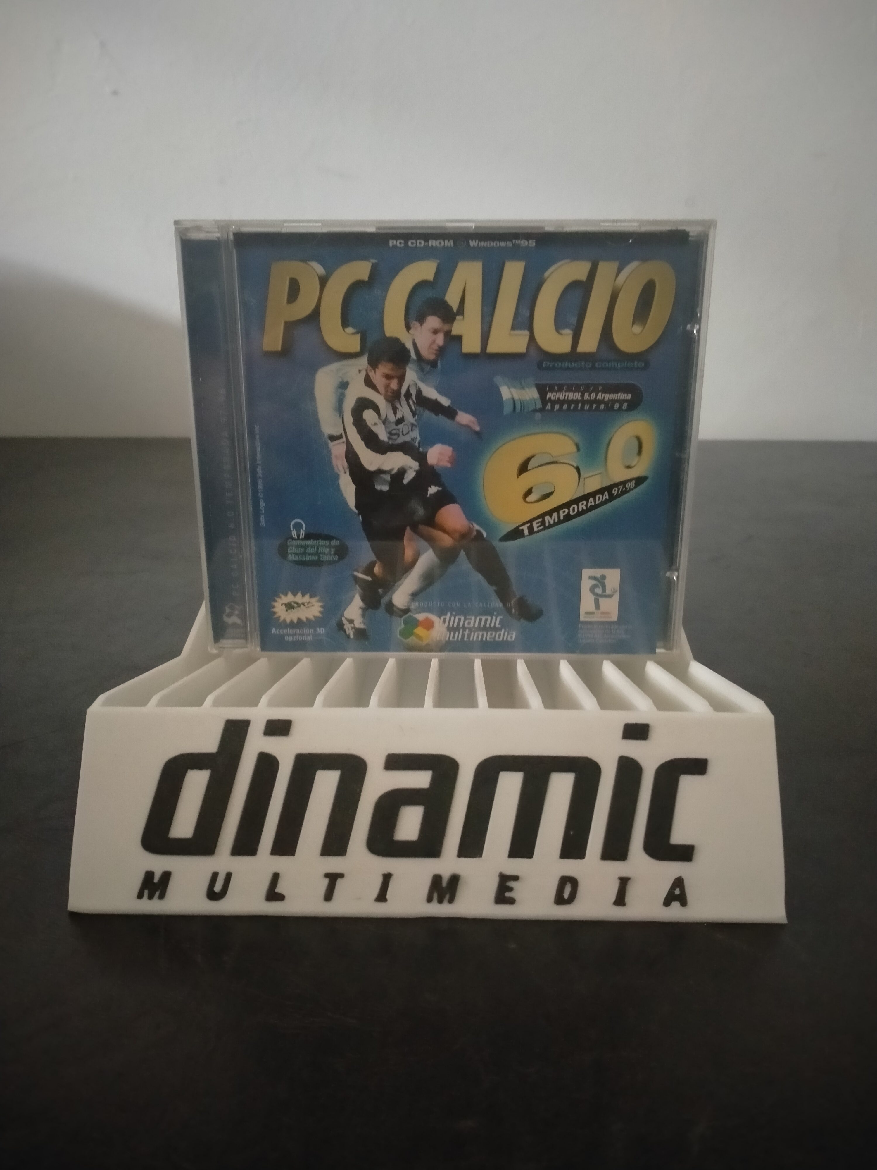 Portada de PC Calcio 6.0: Temporada 97-98, formato Jewel Case, para Windows 95