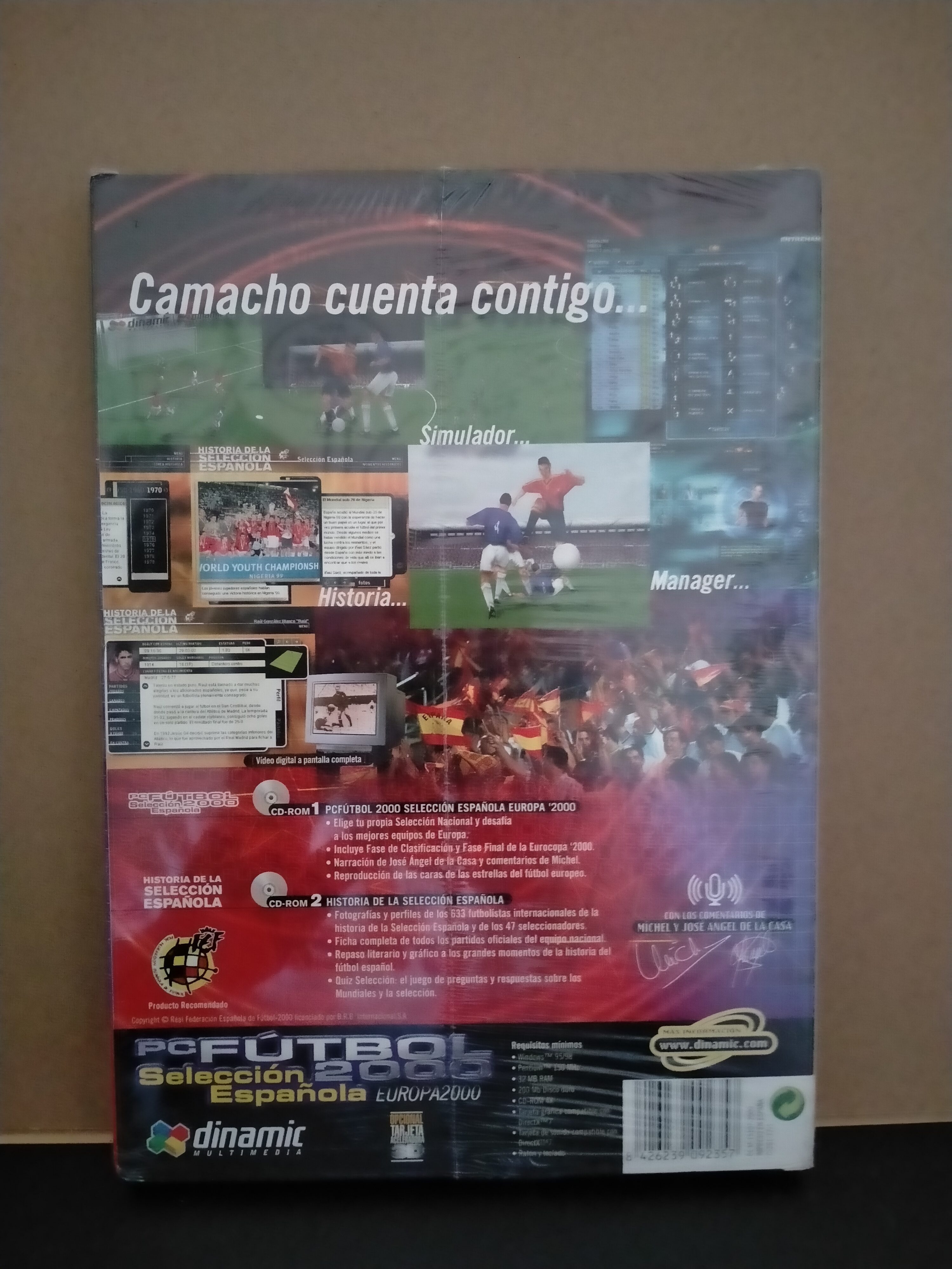 PC Fútbol 2000: Selección Española - Europa 2000