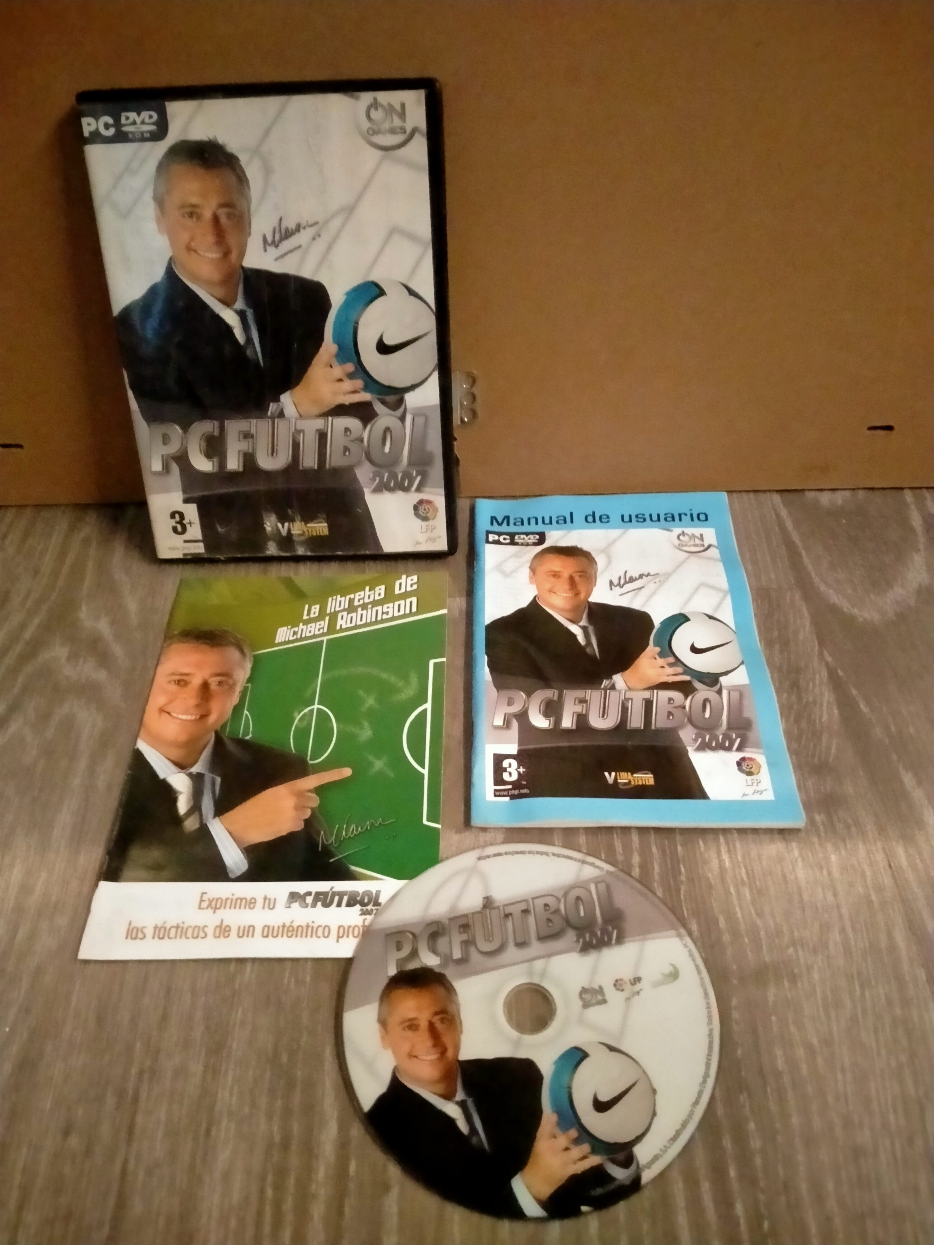 Edición física de PC Fútbol 2007
