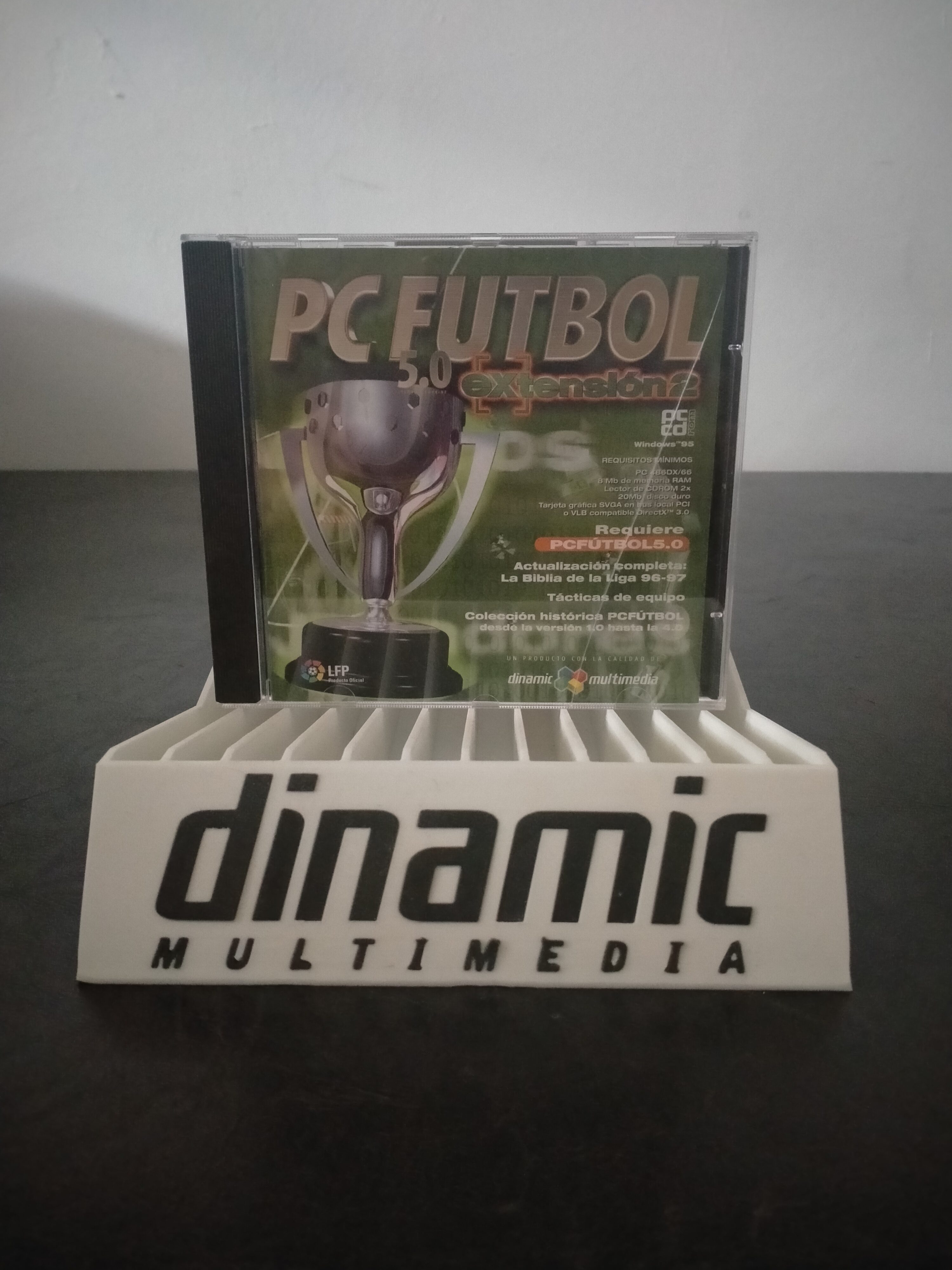 Portada de PC Fútbol 5.0: Extensión 2, formato Jewel Case, para Windows 95