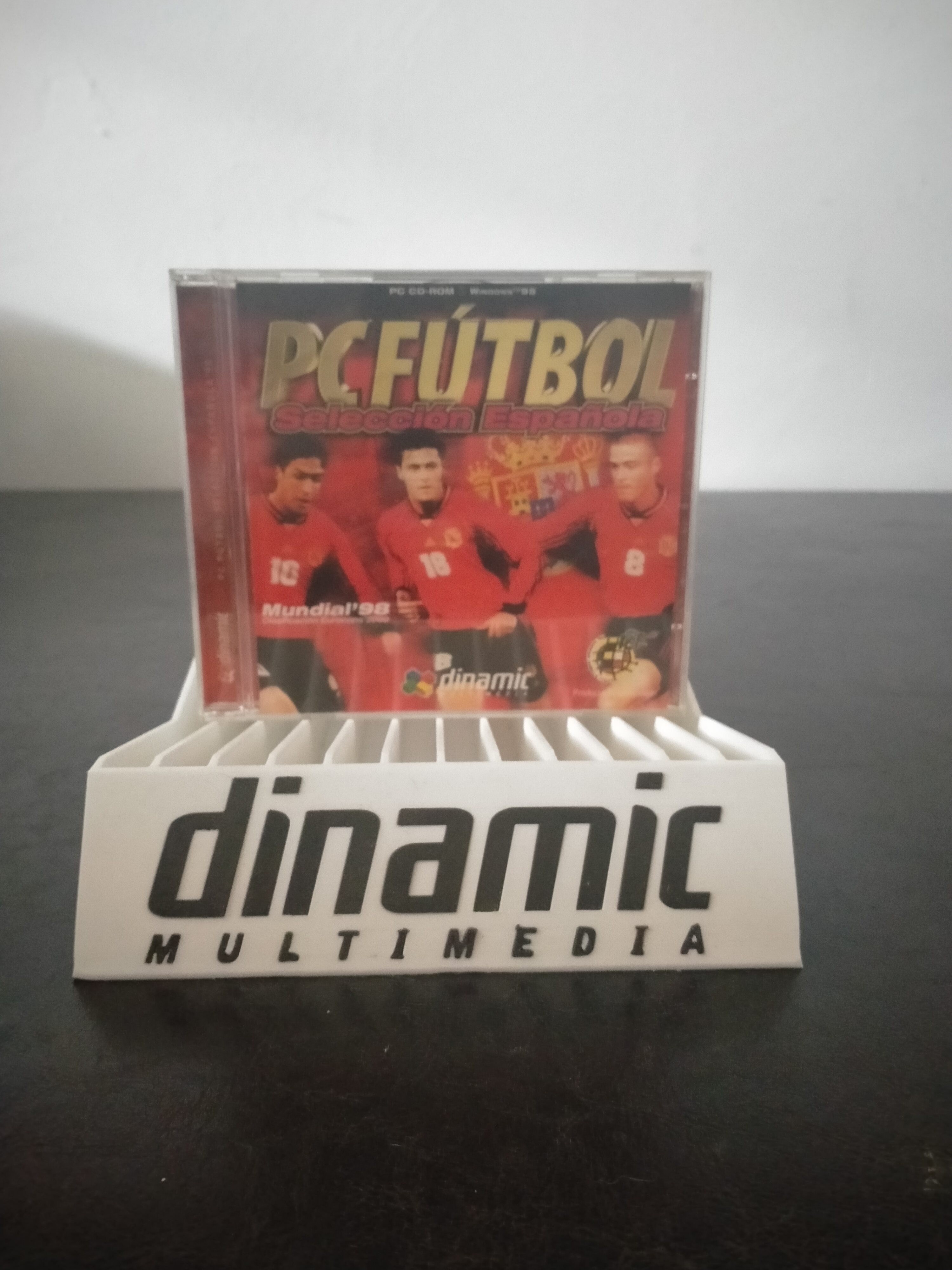 Portada de PC Fútbol: Selección Española - Mundial 98, formato Jewel Case, para Windows 95