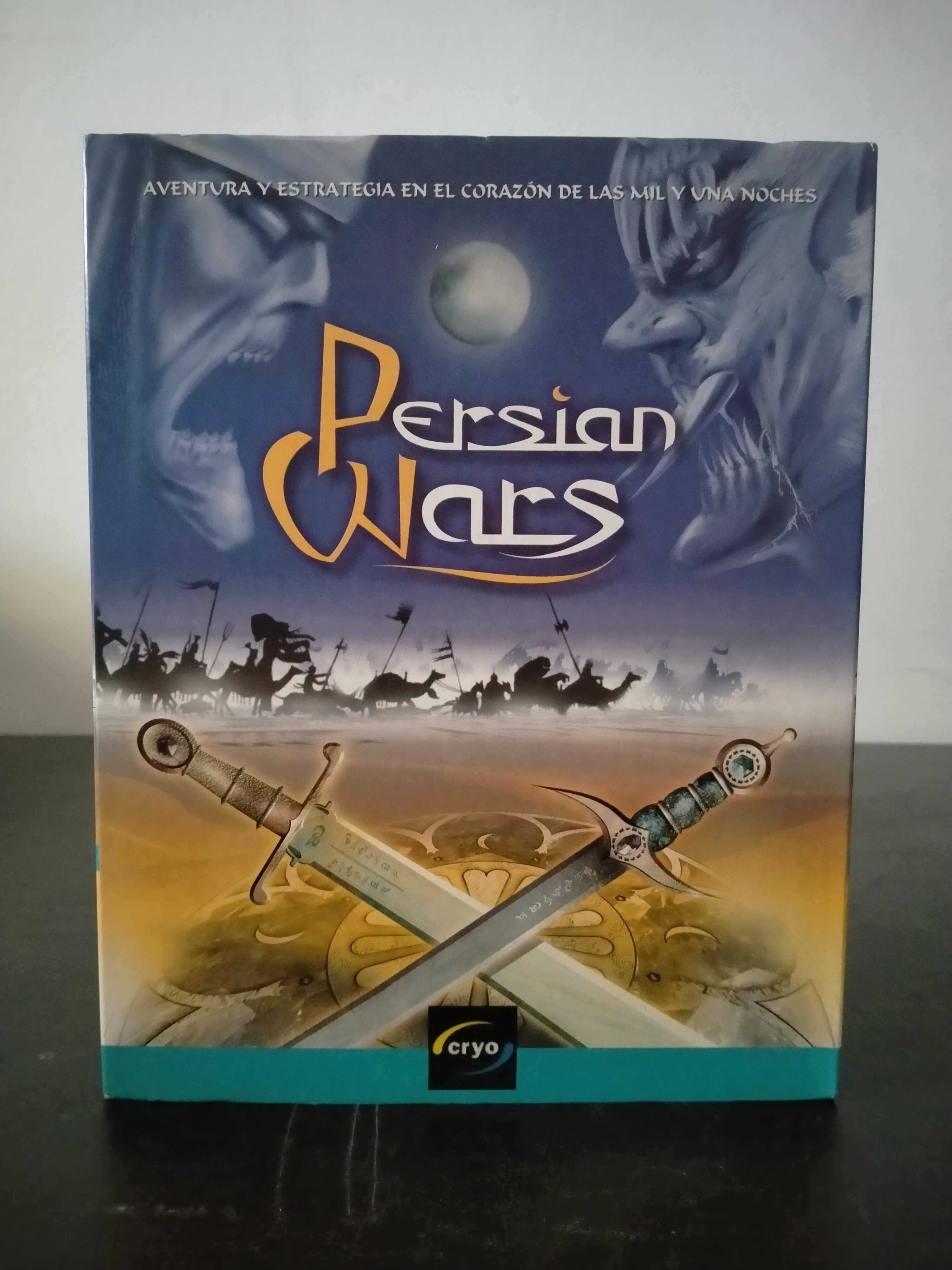 Portada de Persian Wars, formato Big Box, para Windows 95, Windows 98, Win2000