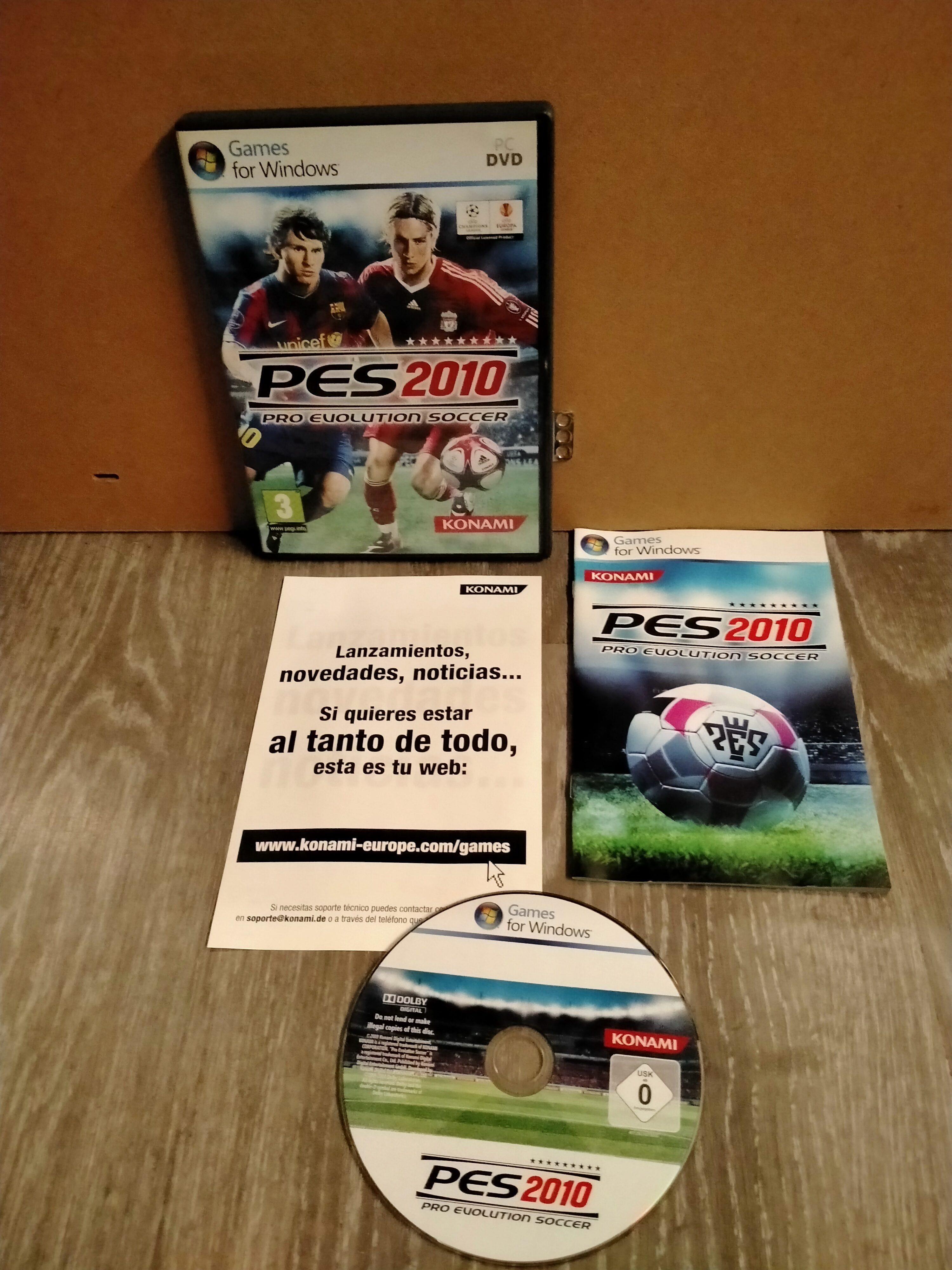 Edición física de PES 2010: Pro Evolution Soccer