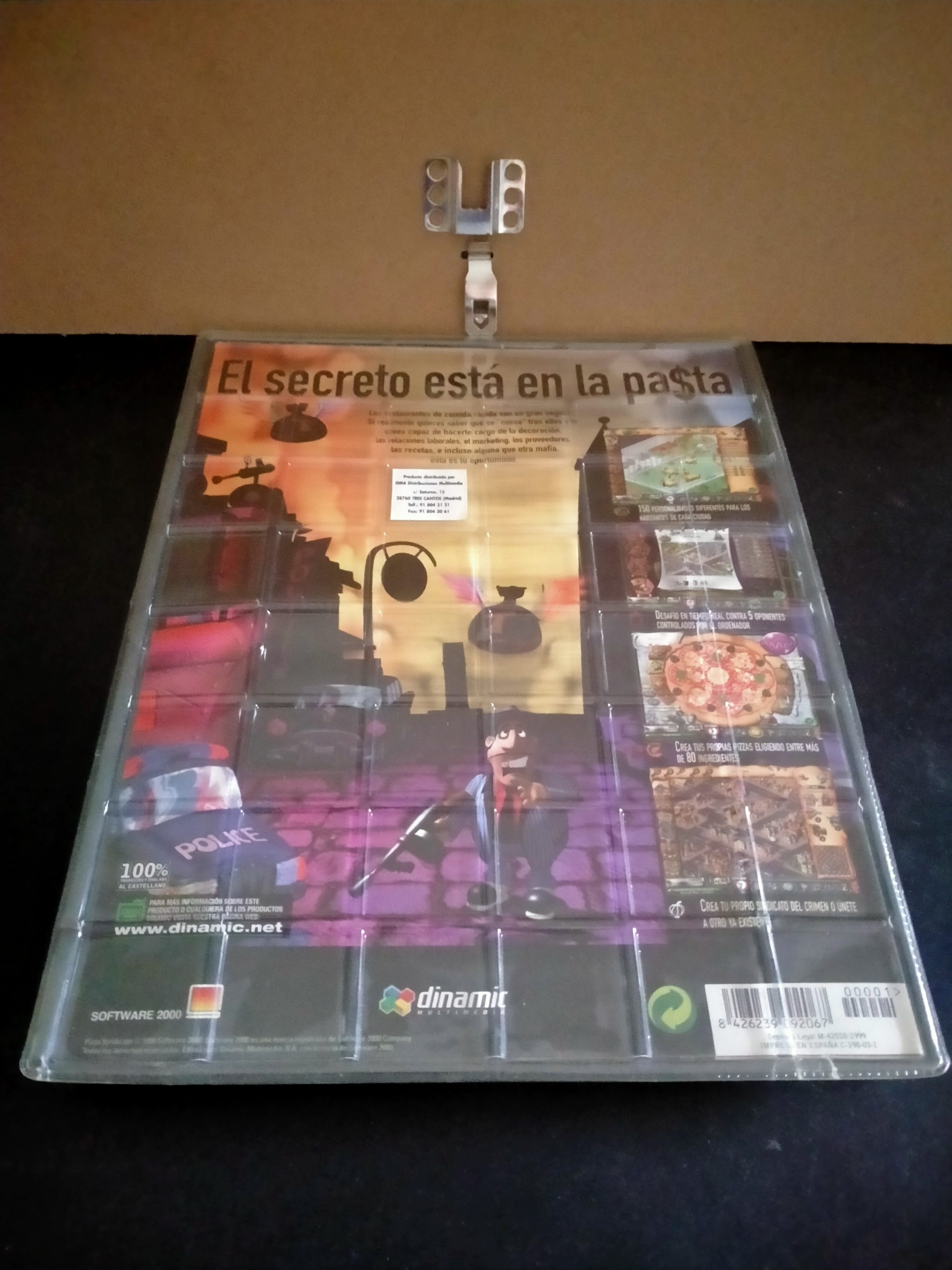 Imagen documental 2 de Pizza Syndicate, formato Jewel Case, para Windows 95, Windows 98