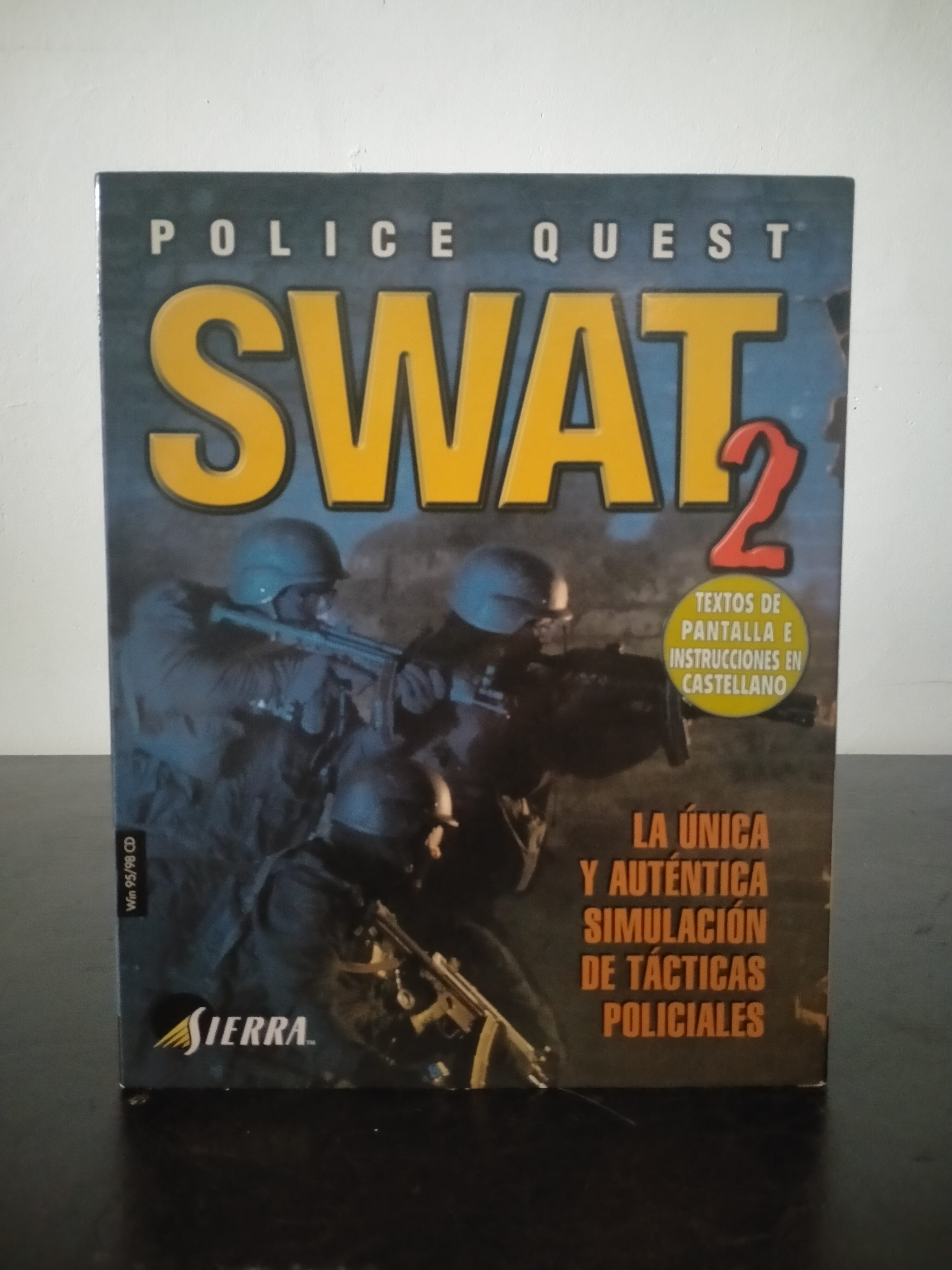 Edición física de Police Quest: SWAT 2