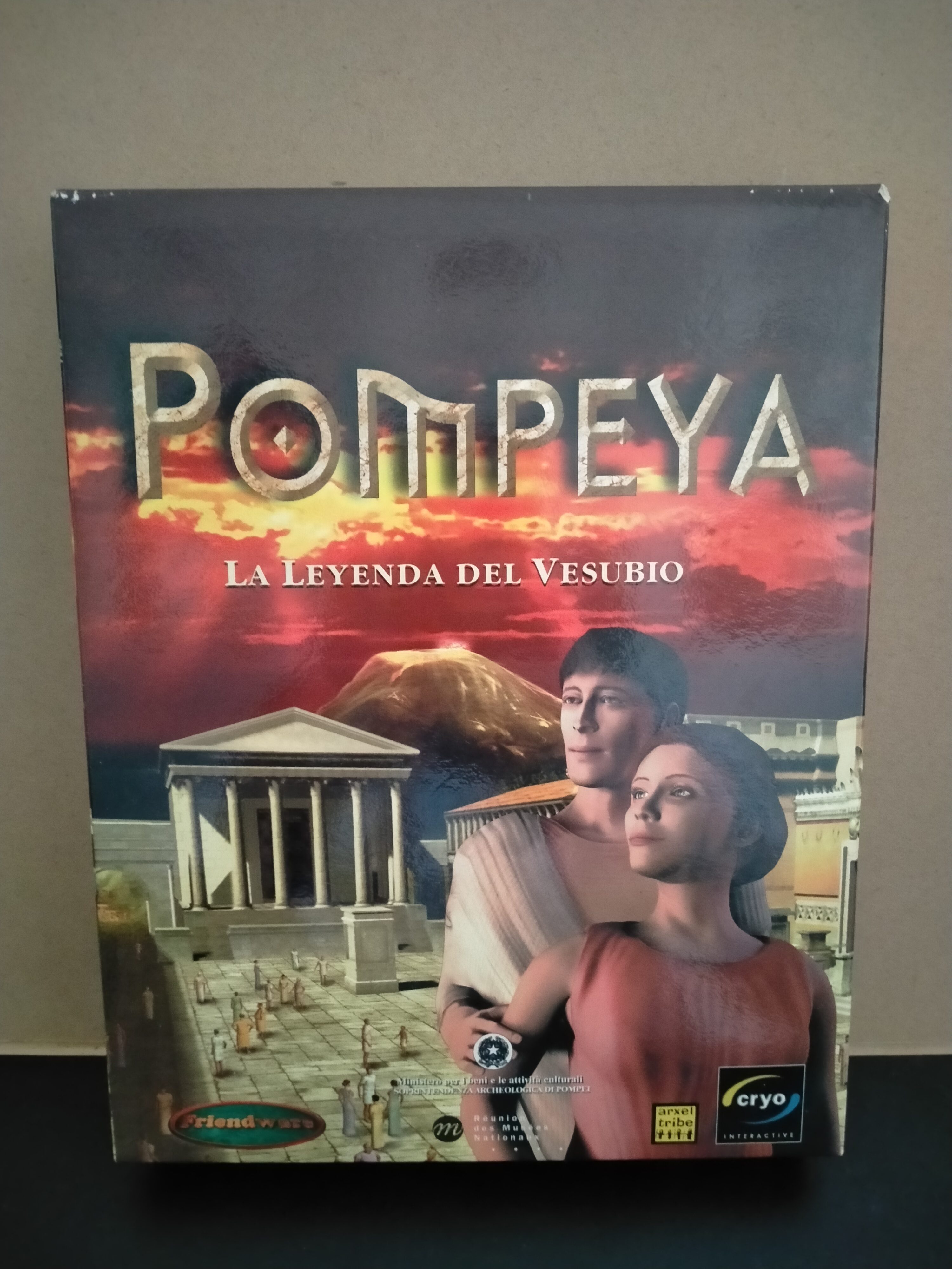 Edición física de Pompeya: La leyenda del Vesubio