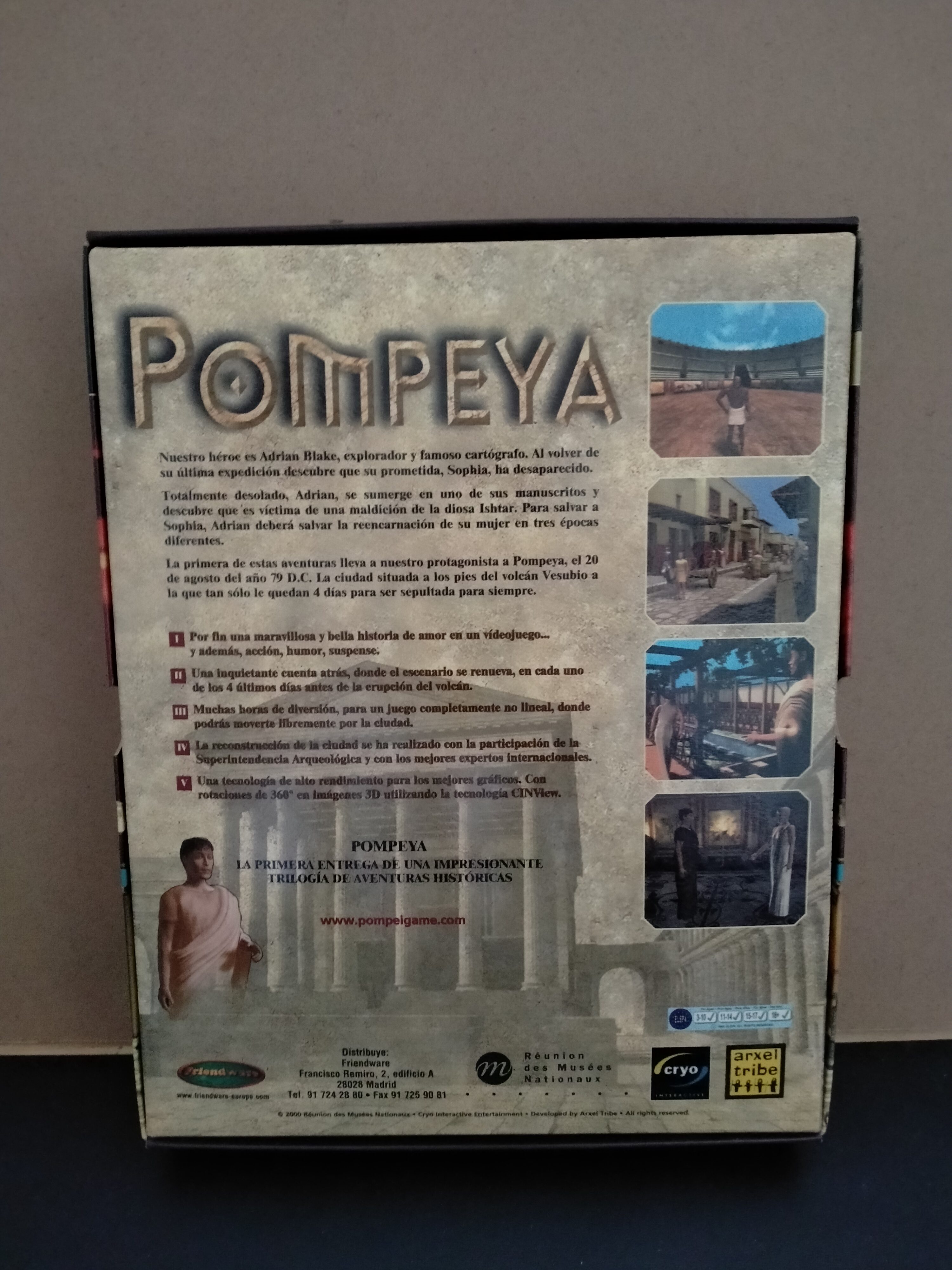 Pompeya: La leyenda del Vesubio