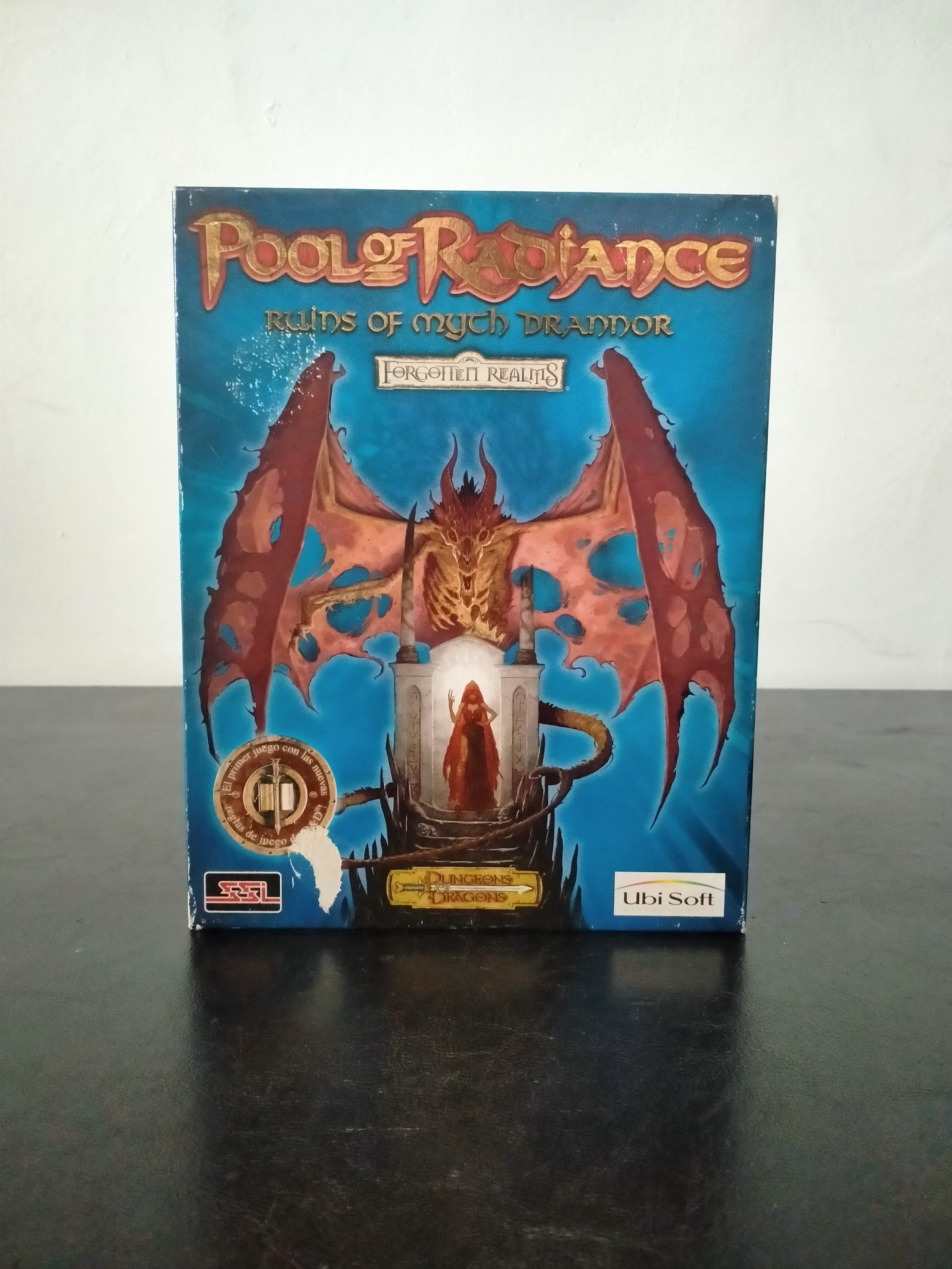 Edición física de Pool of Radiance