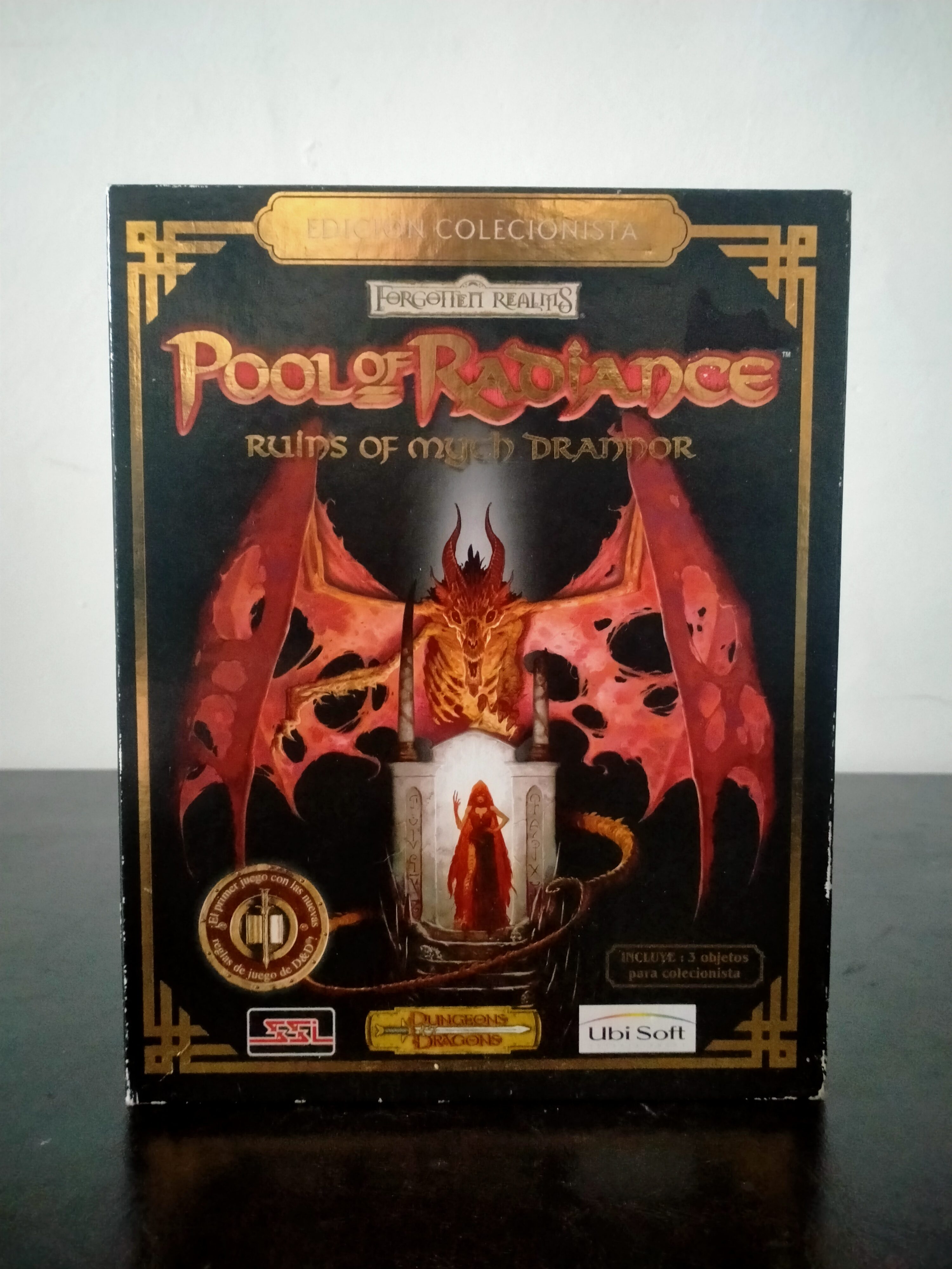 Edición física de Pool of Radiance: Ruins of Myth Drannor