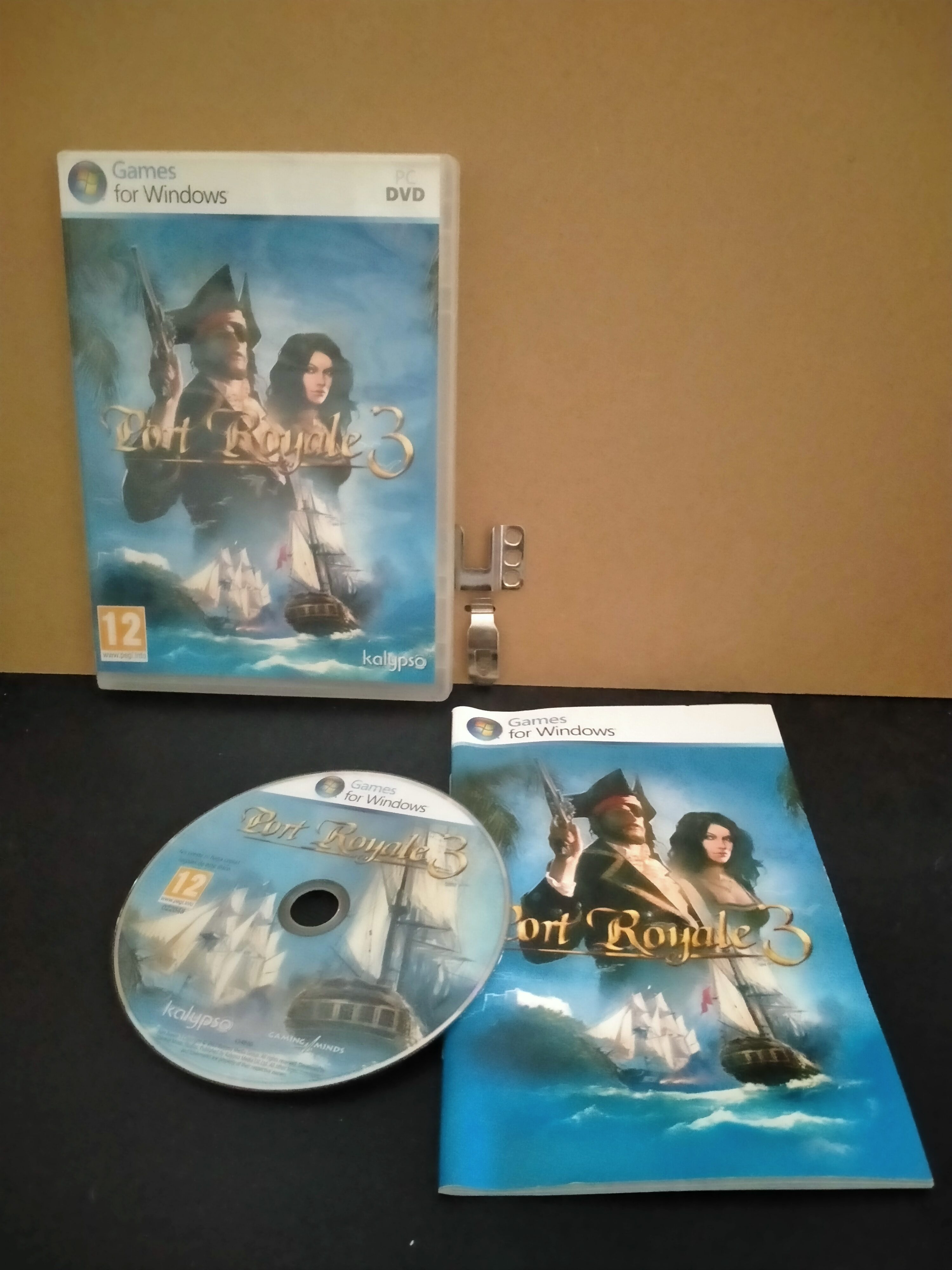 Edición física de Port Royale 3