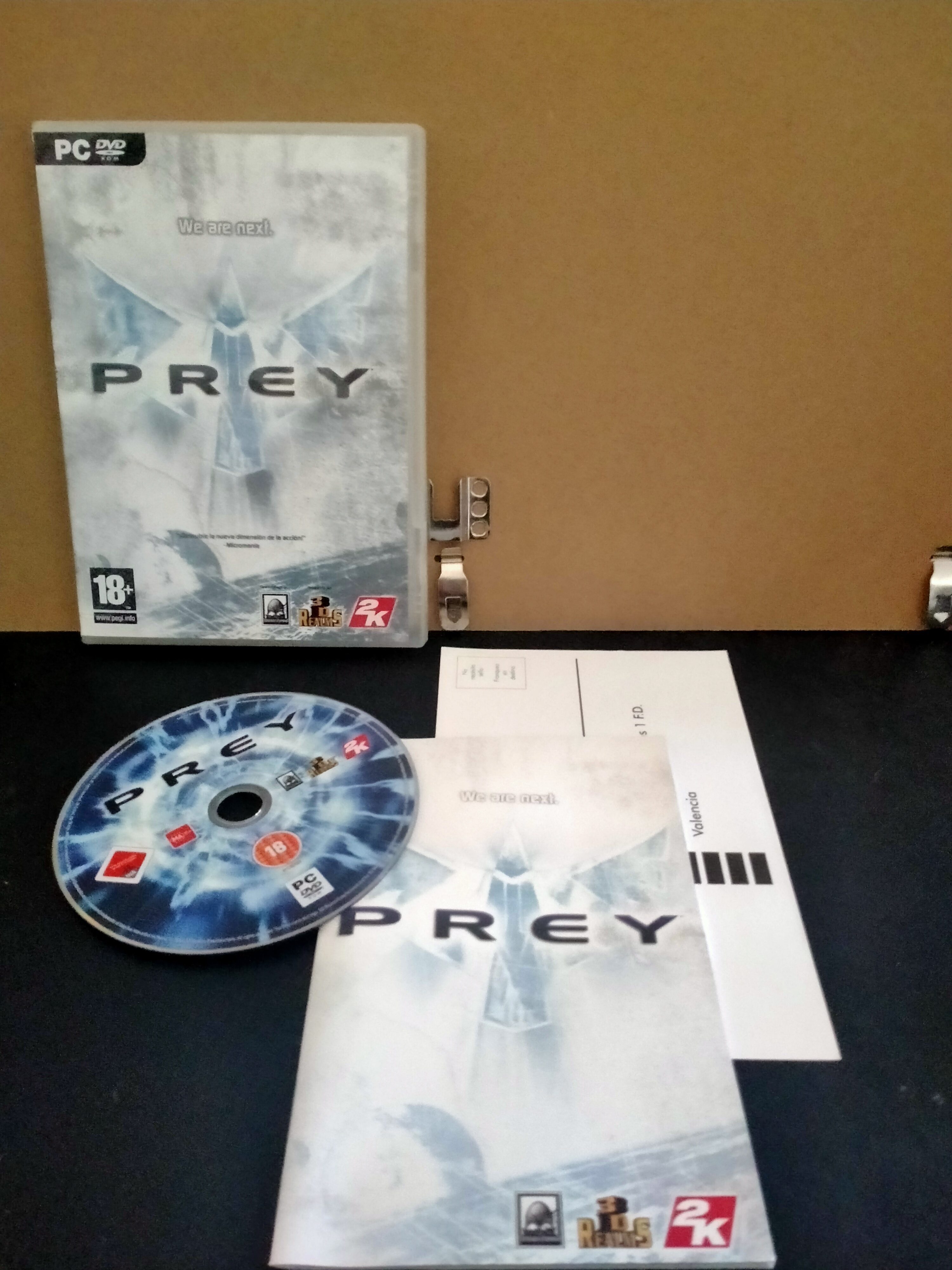Edición física de Prey