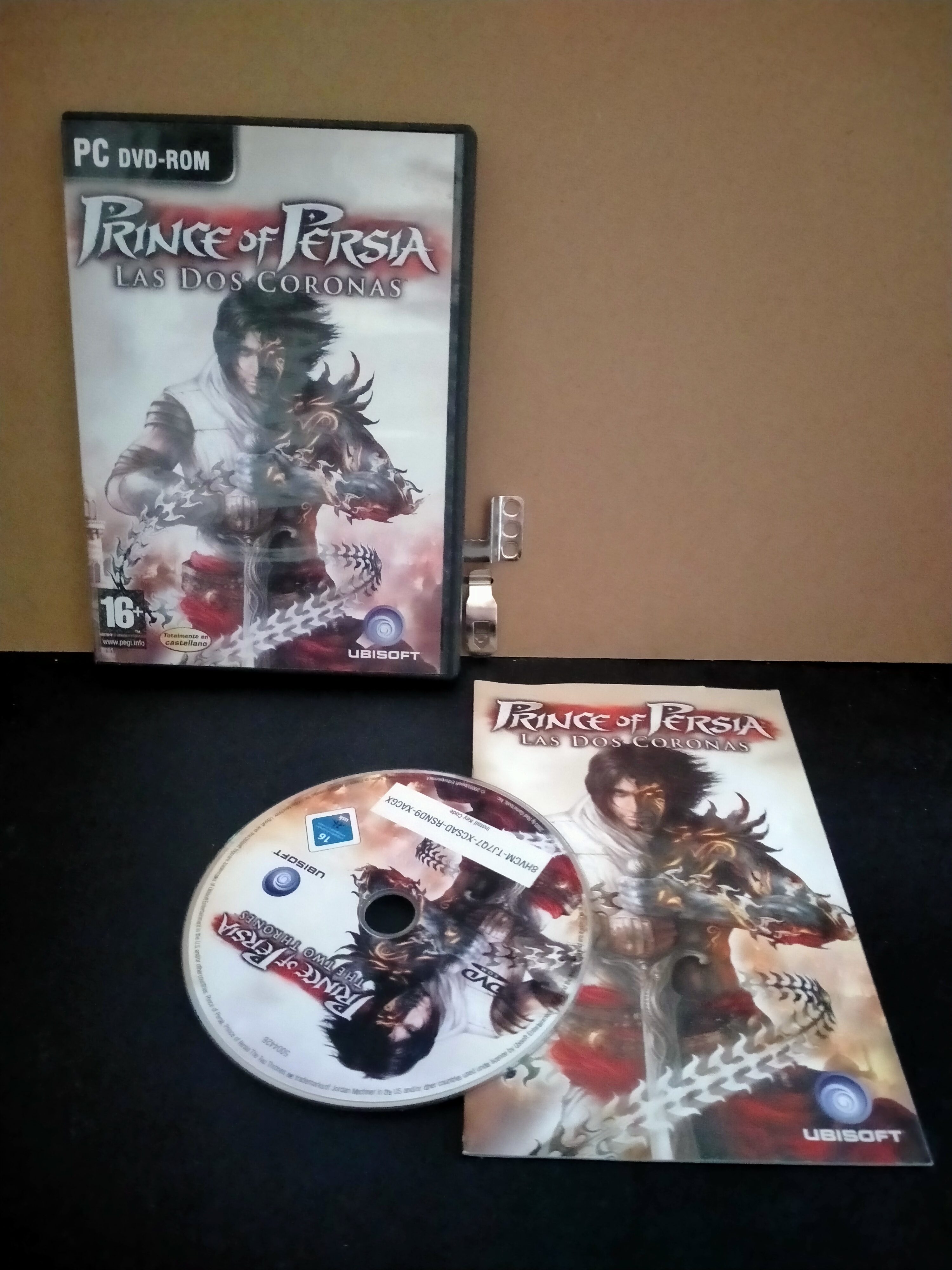 Edición física de Prince of Persia: Las Dos Coronas
