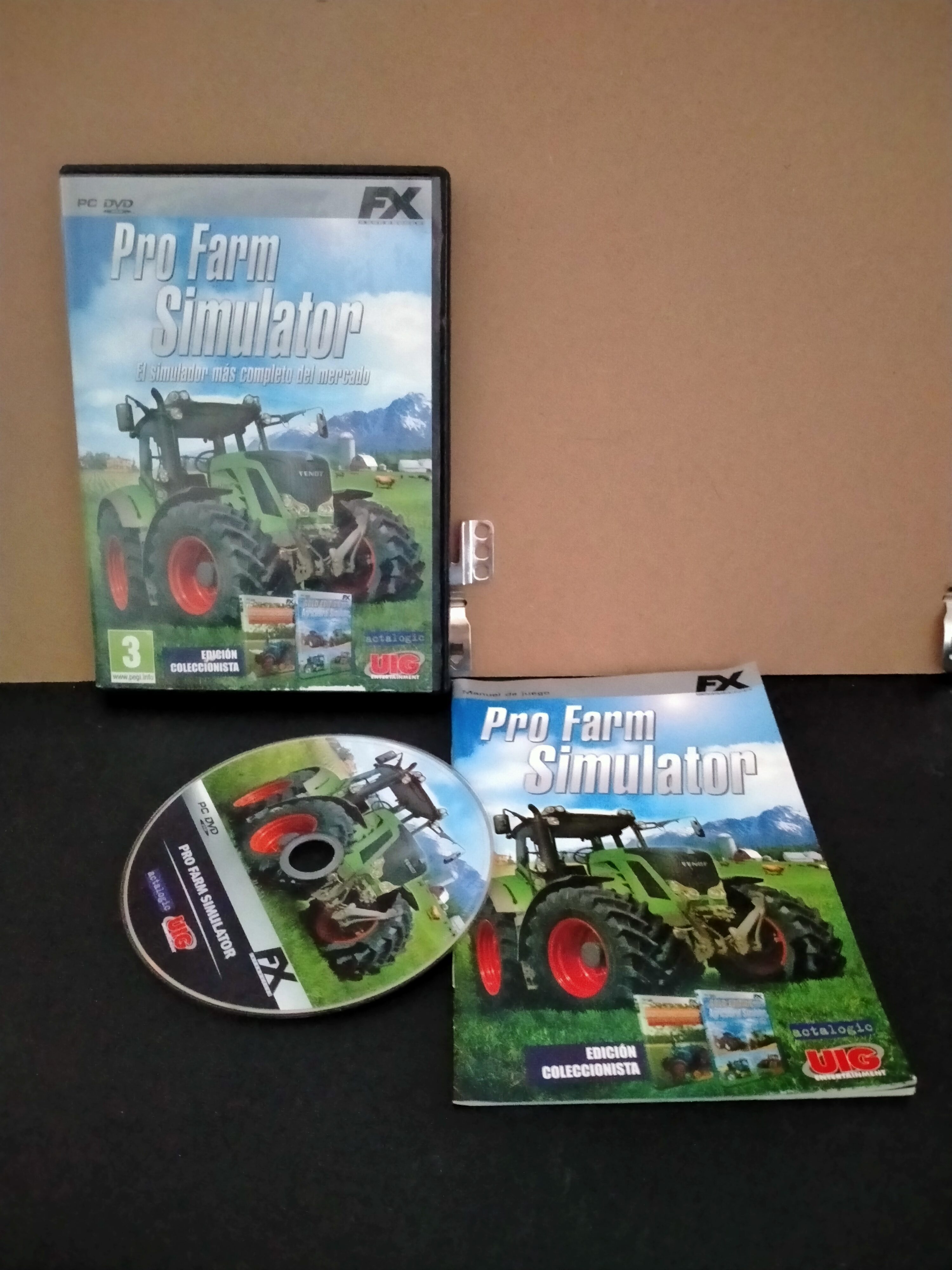 Edición física de Pro Farm Simulator