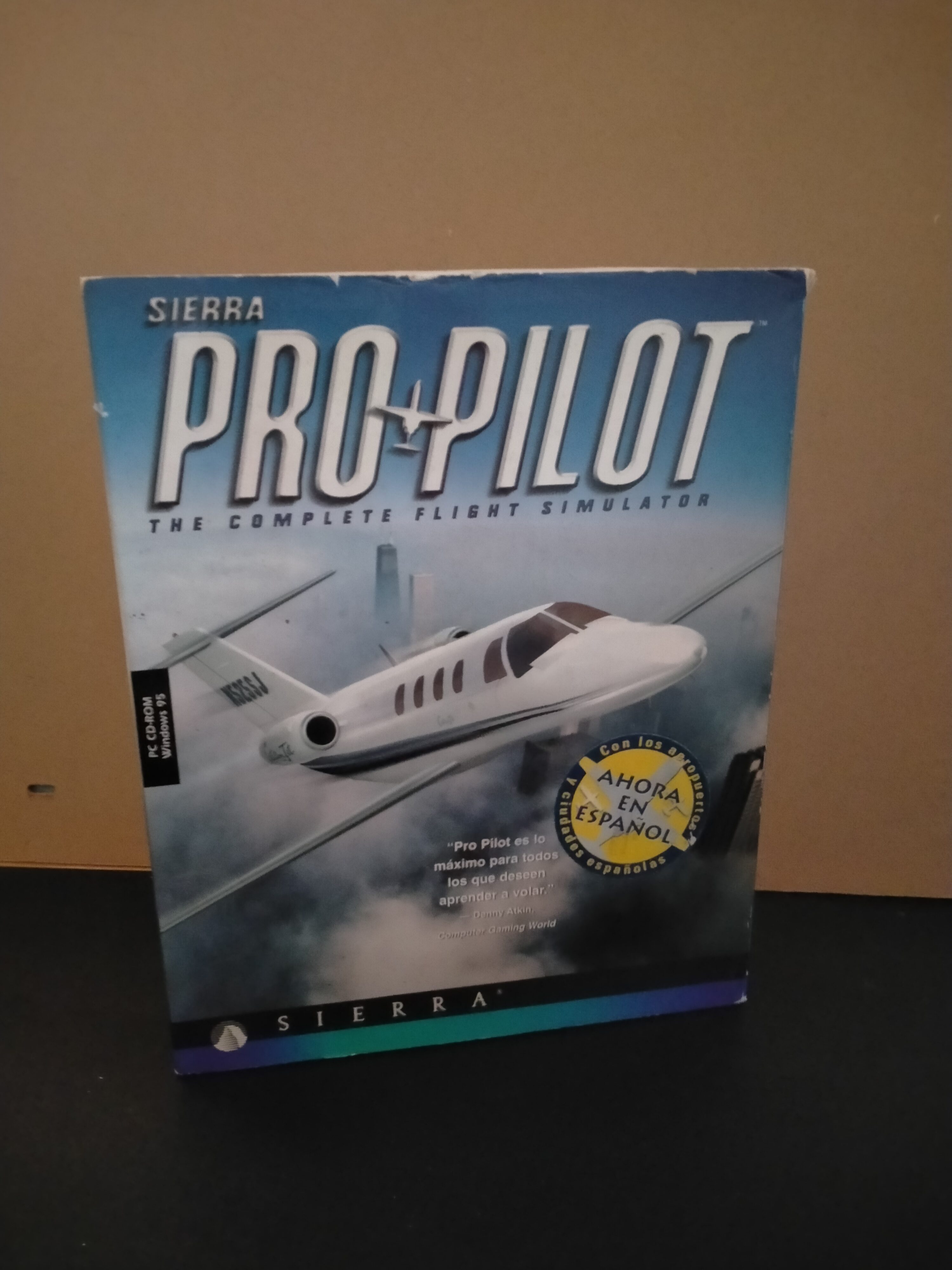 Edición física de Pro Pilot