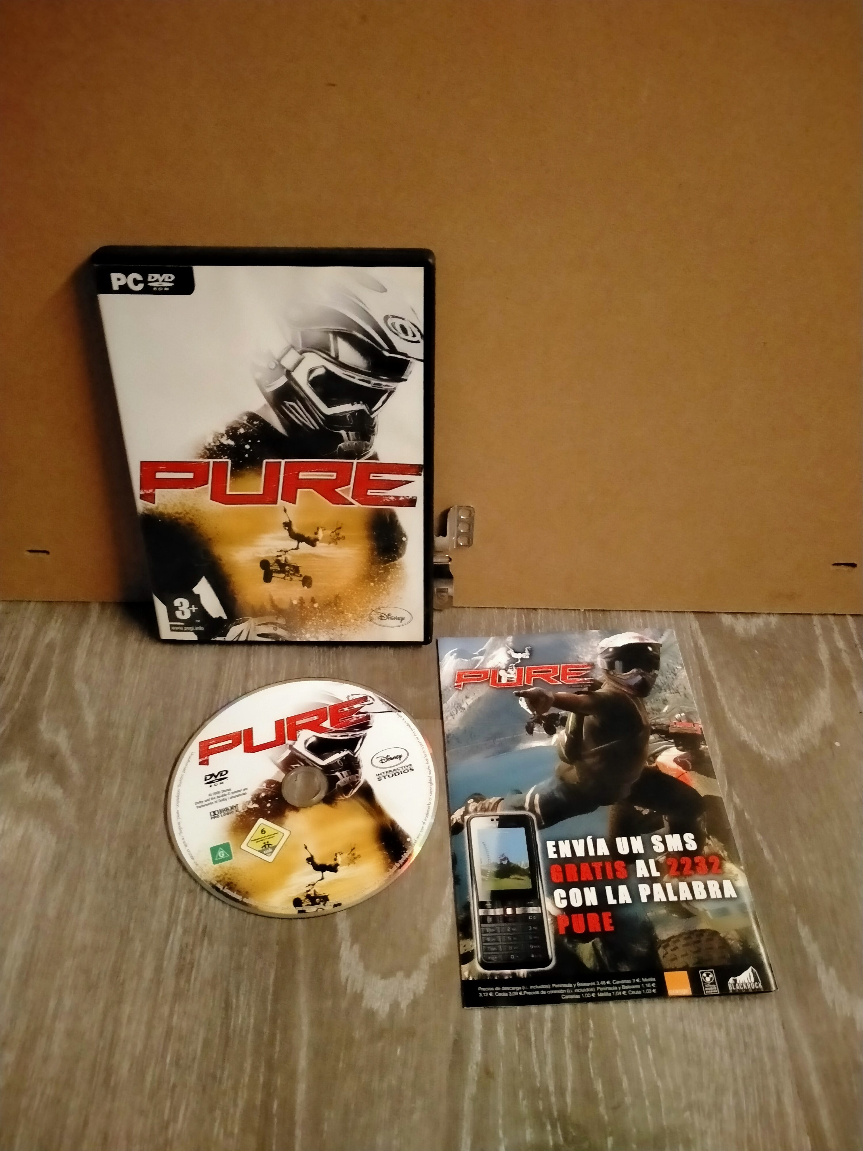 Edición física de Pure
