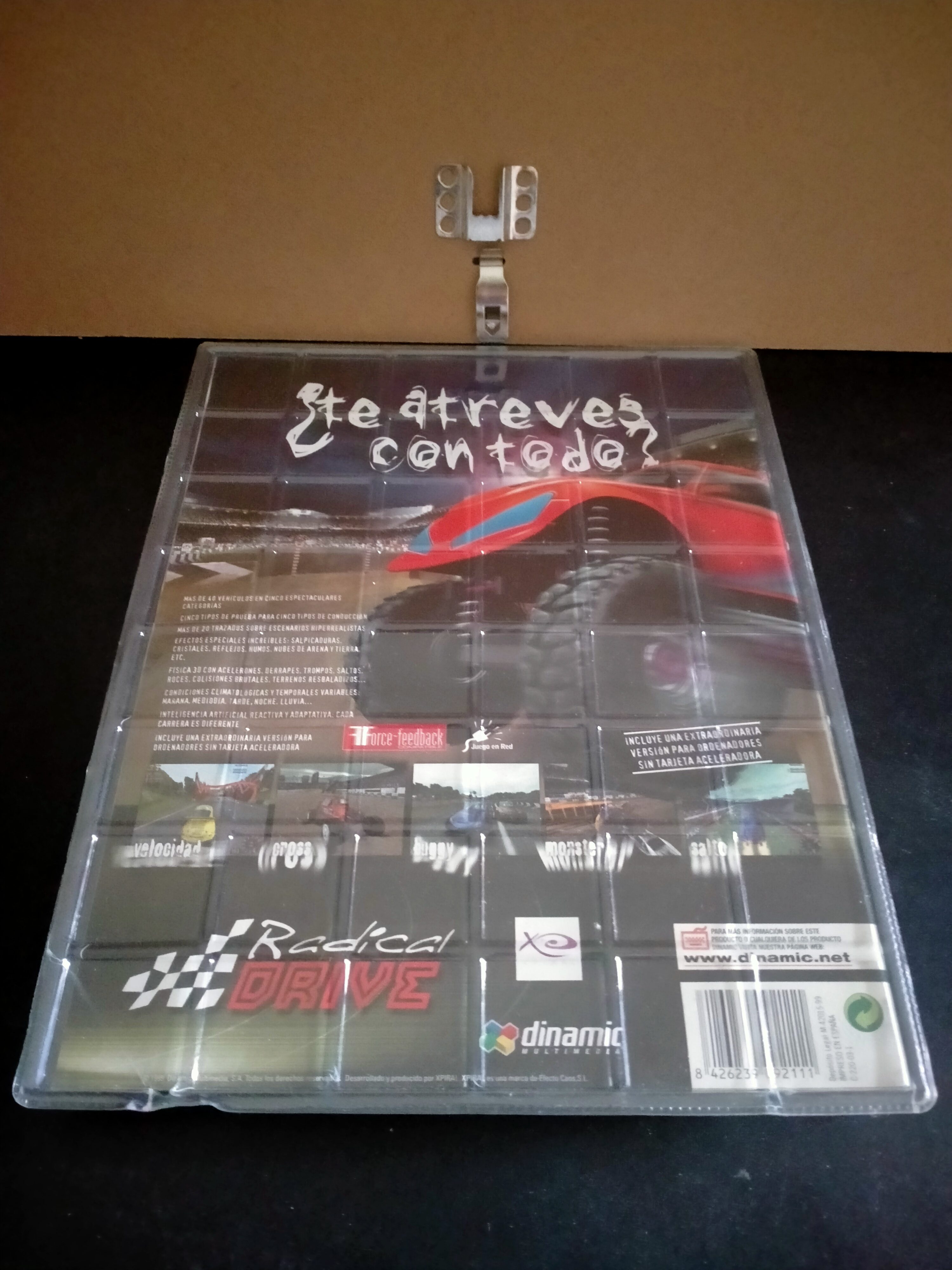 Imagen documental 2 de Radical Drive, formato Jewel Case, para Windows 95, Windows 98