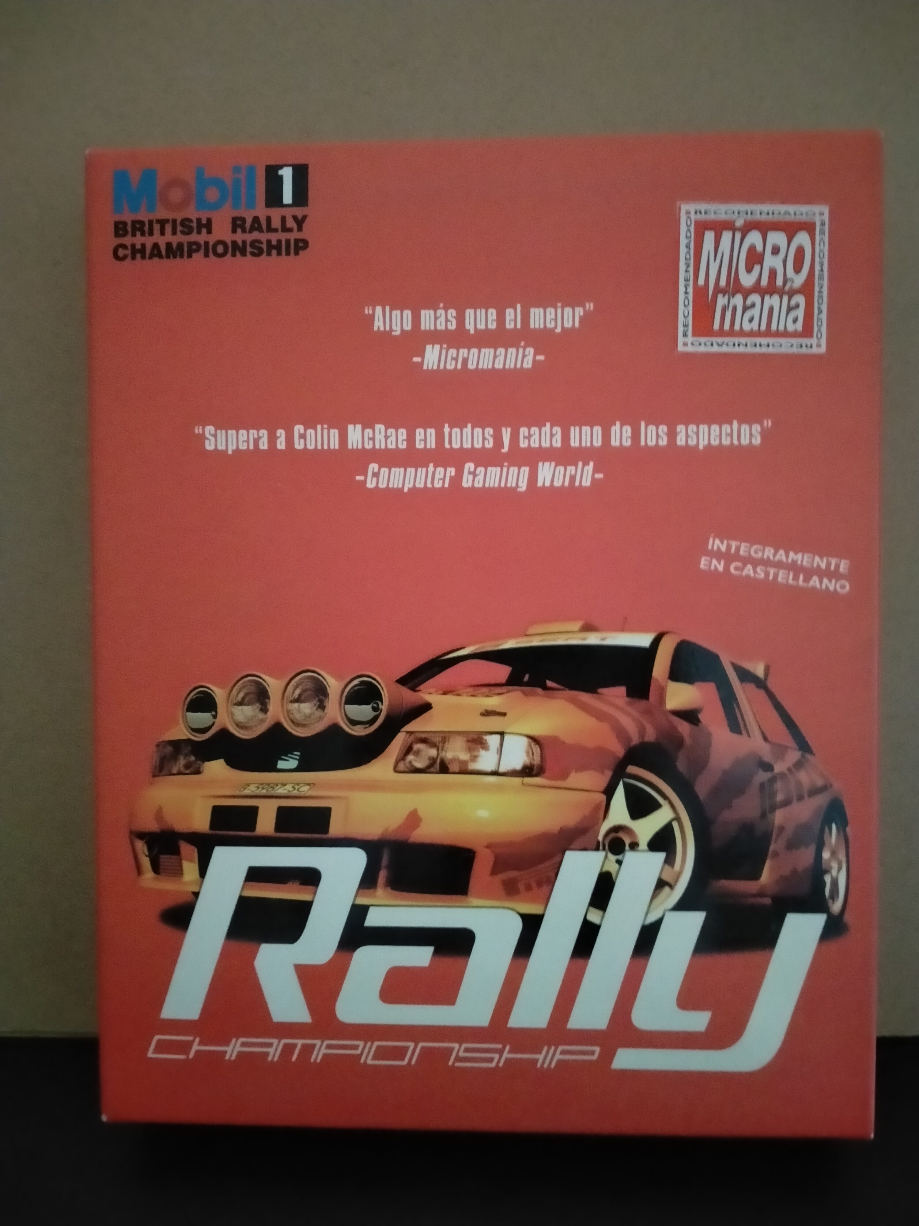 Edición física de Rally Championship
