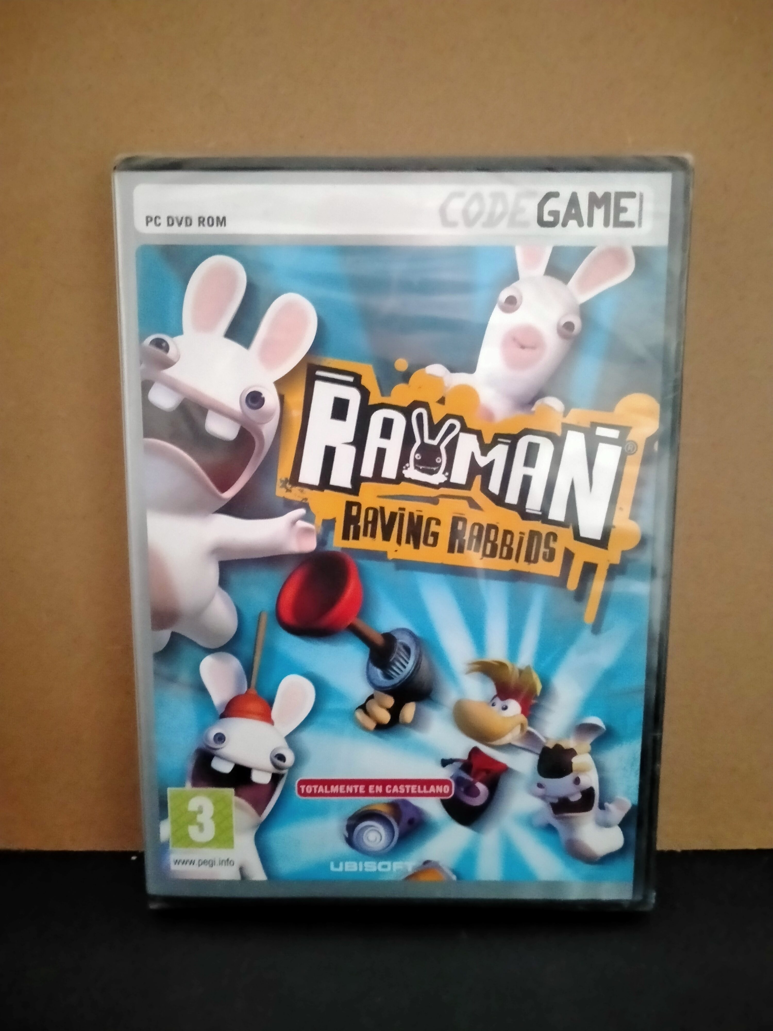 Edición física de Rayman Raving Rabbids