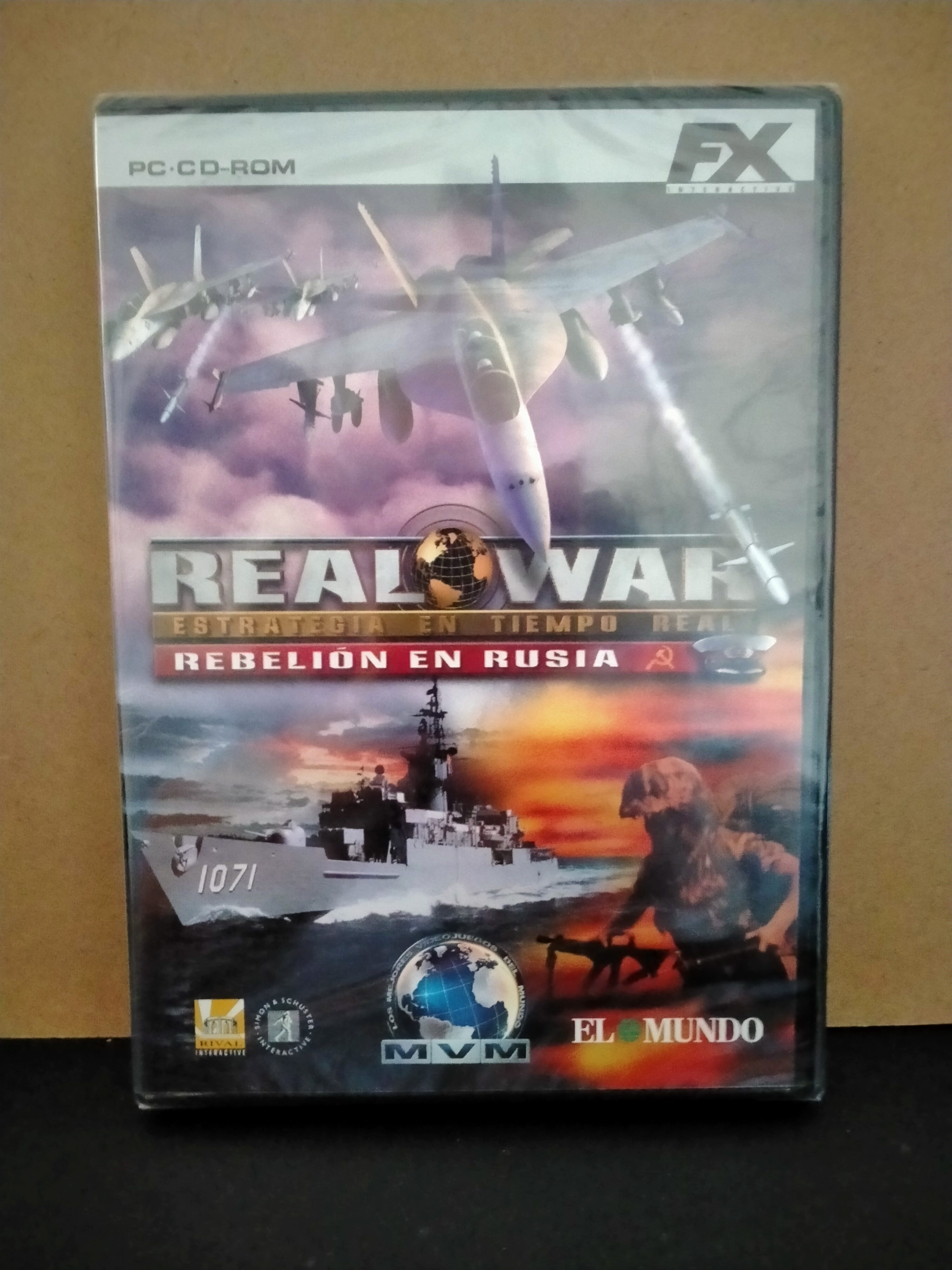 Edición física de Real War: Rebelión en Rusia