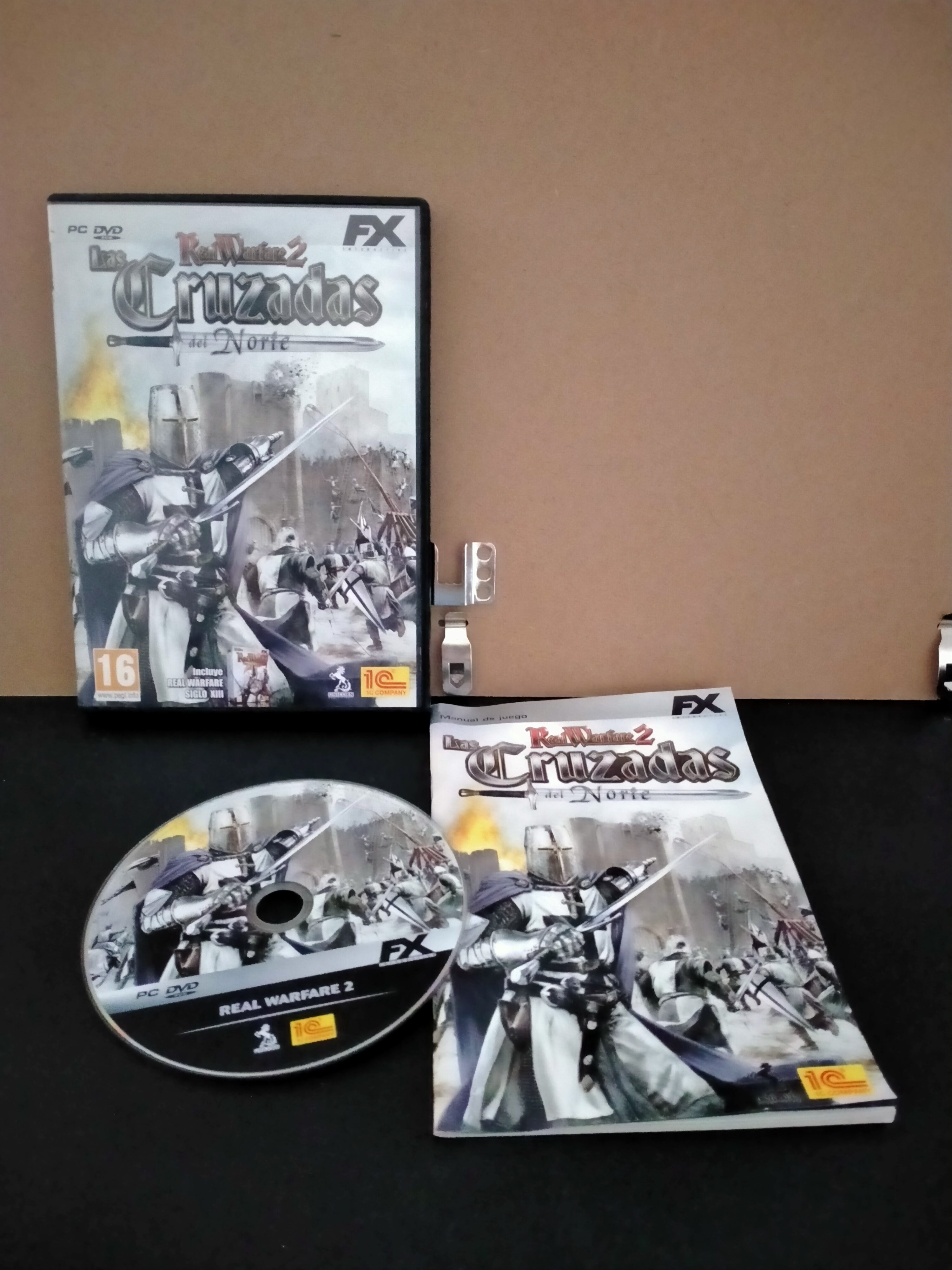 Edición física de Real Warfare 2: Las Cruzadas del Norte