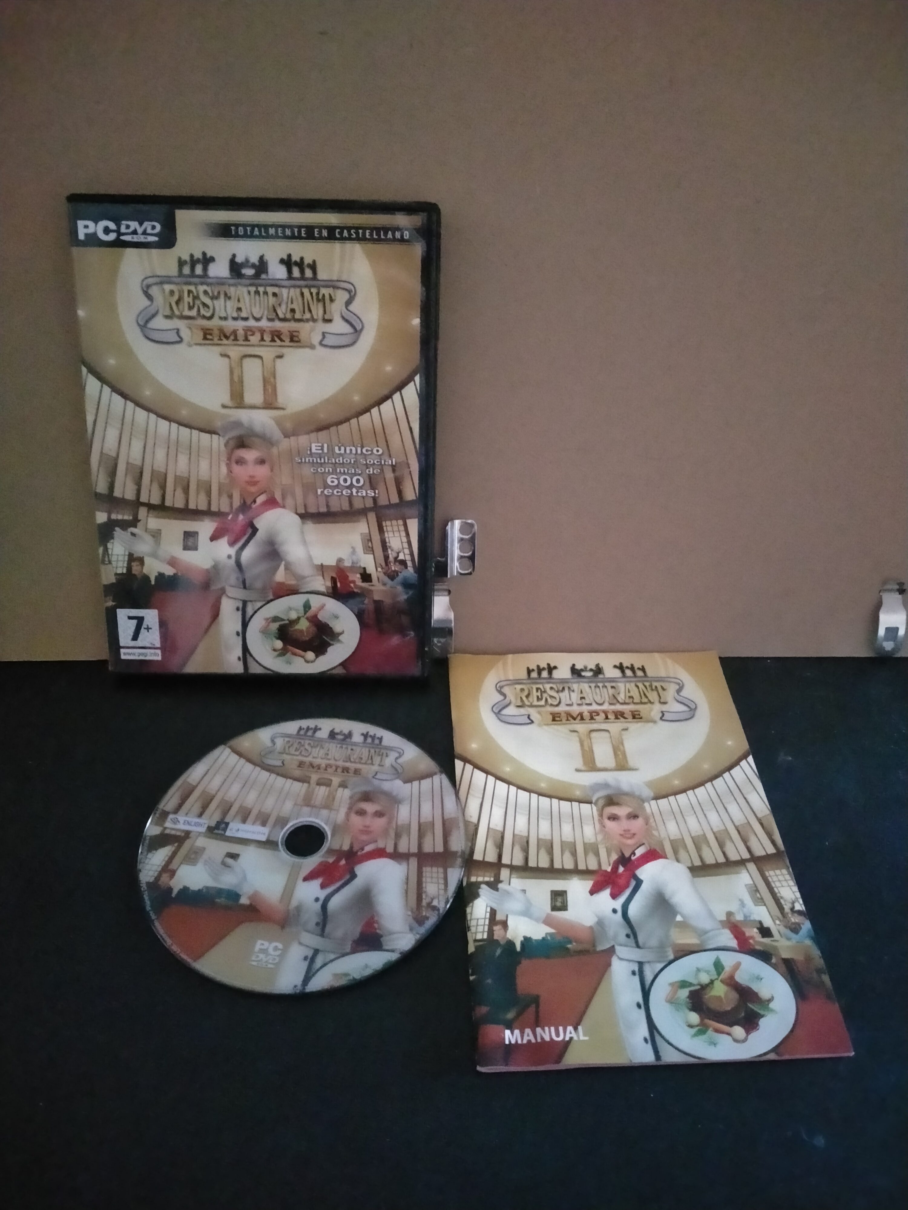 Edición física de Restaurant Empire II