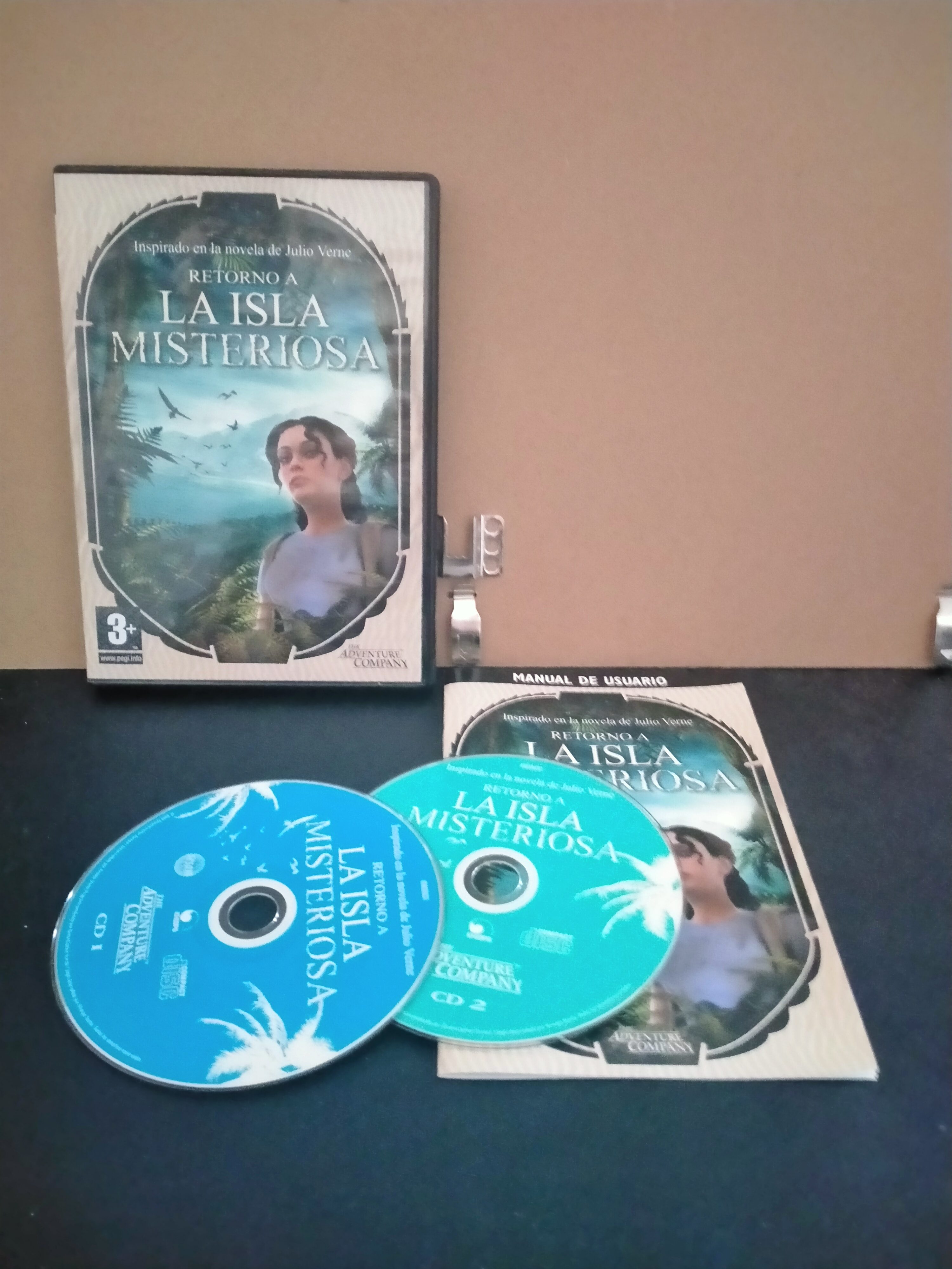 Edición física de Retorno a la Isla Misteriosa