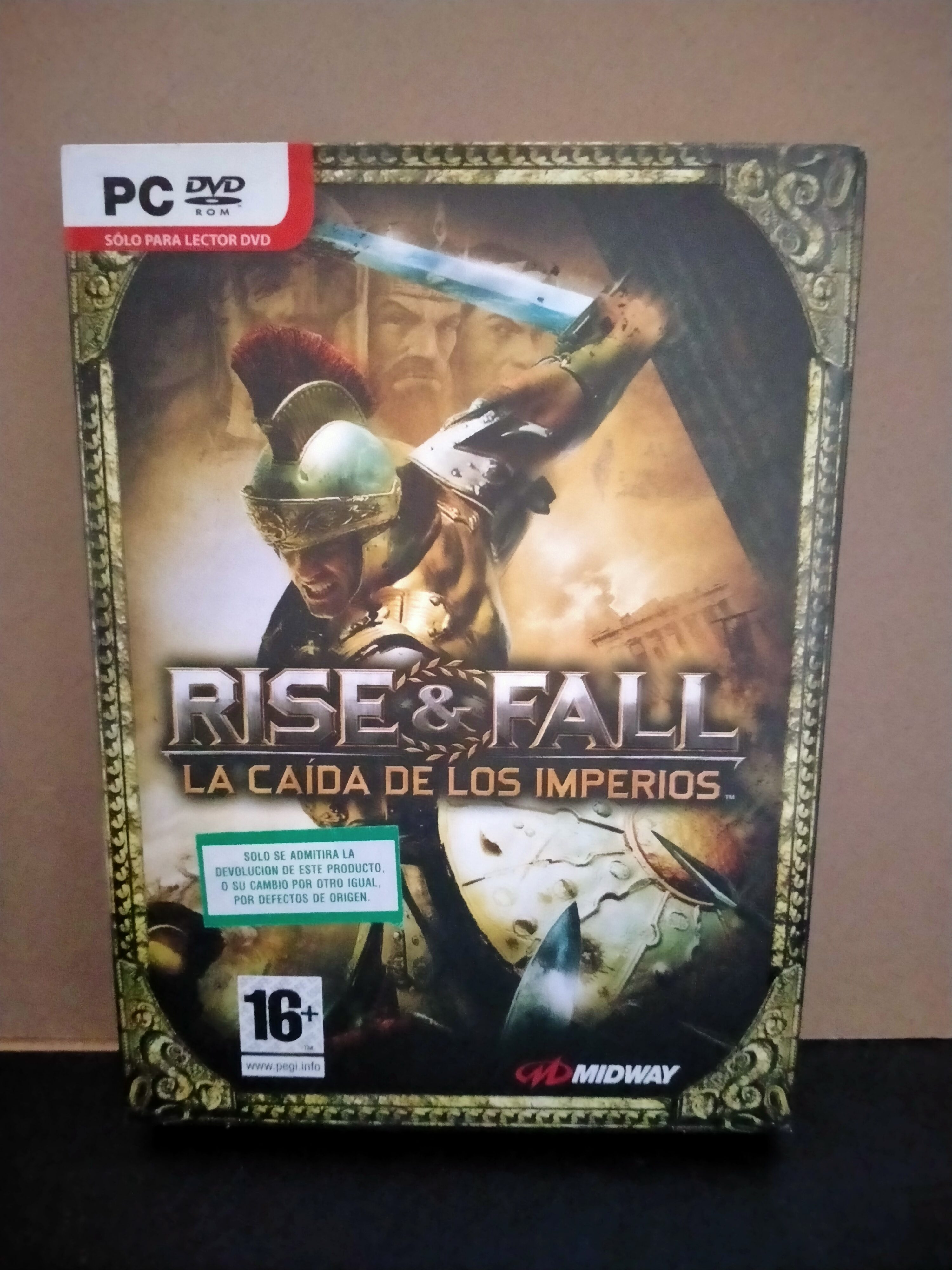 Edición física de Rise and Fall: La Caída de los Imperios