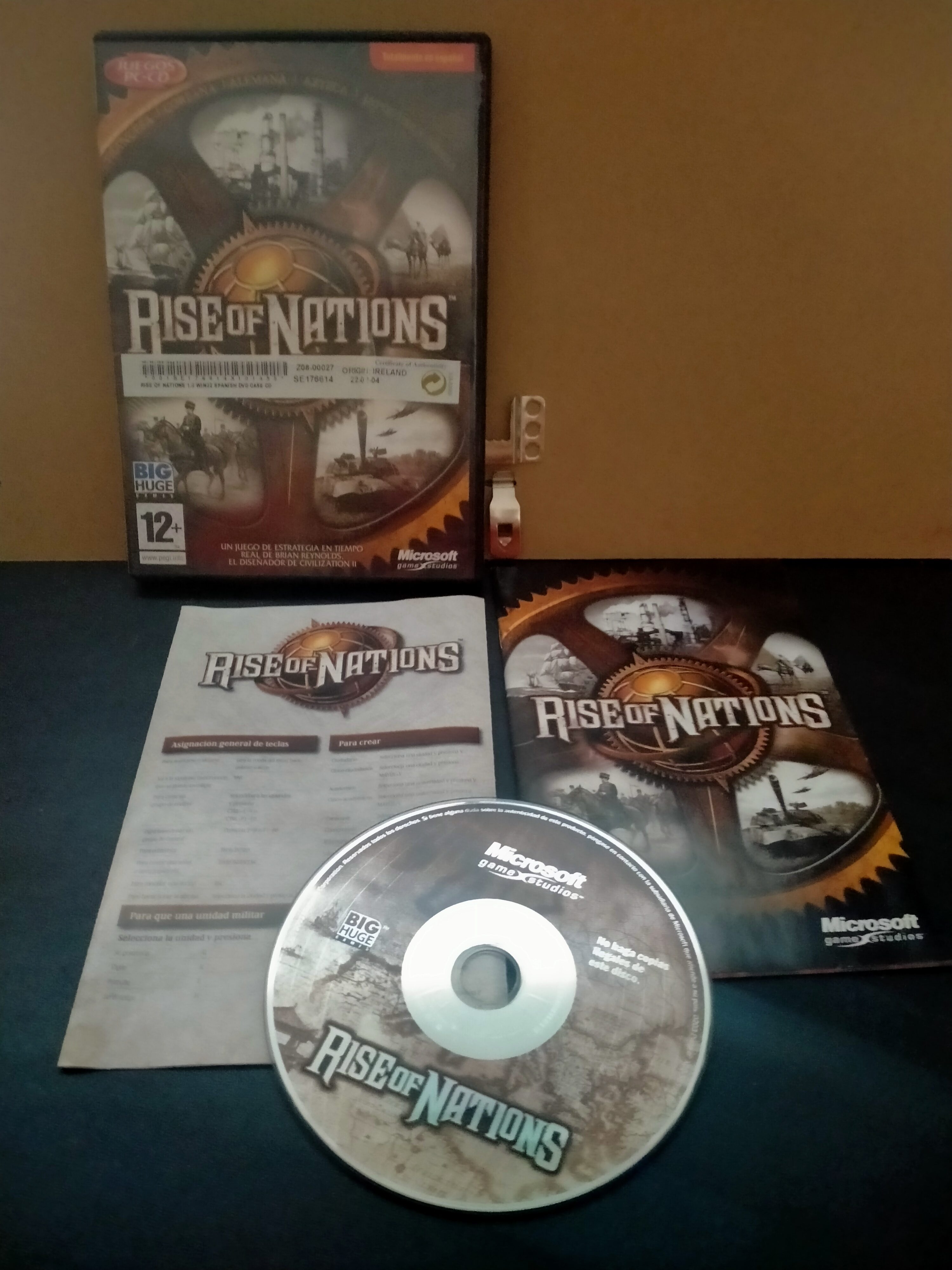 Edición física de Rise of Nations