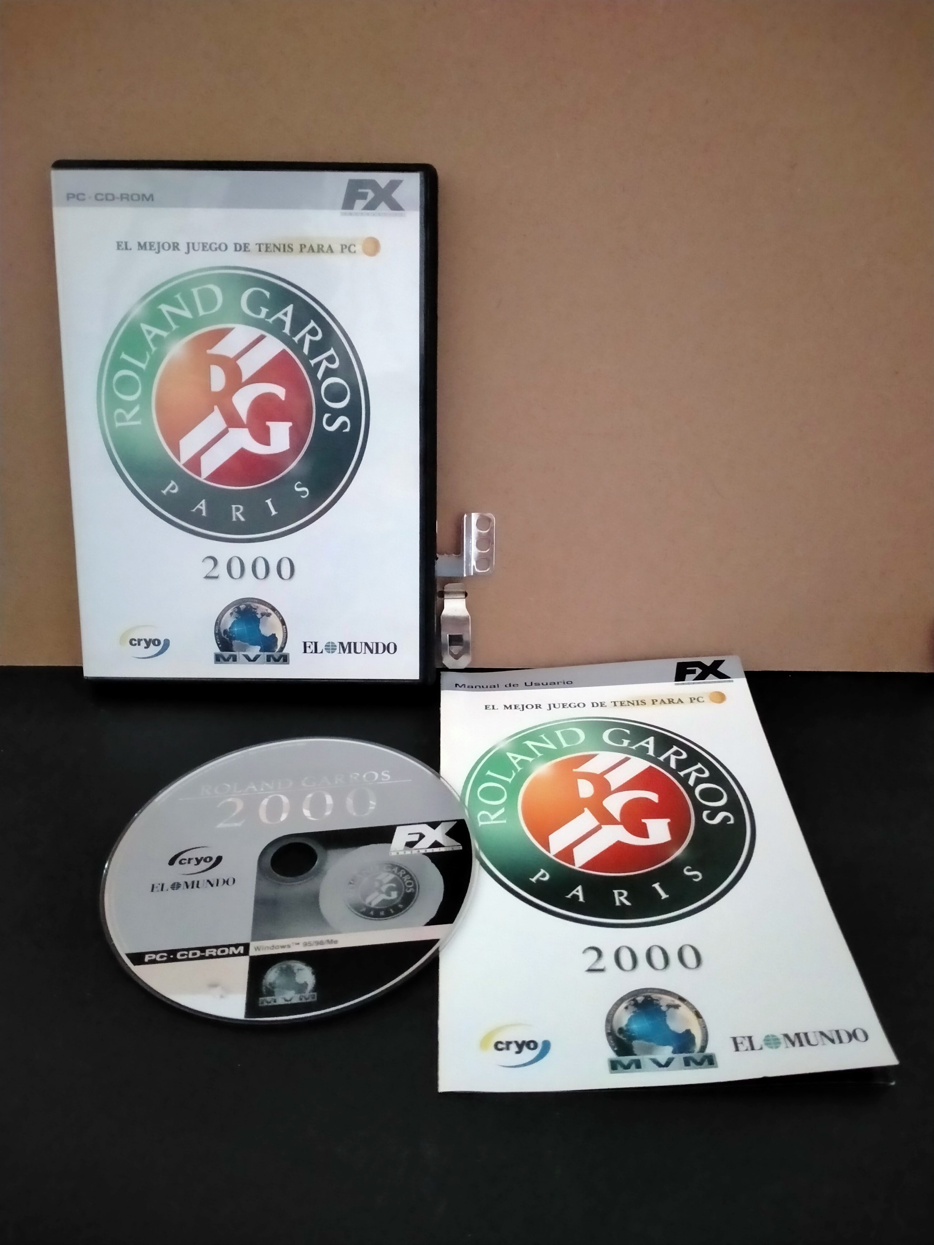 Edición física de Roland Garros 2000
