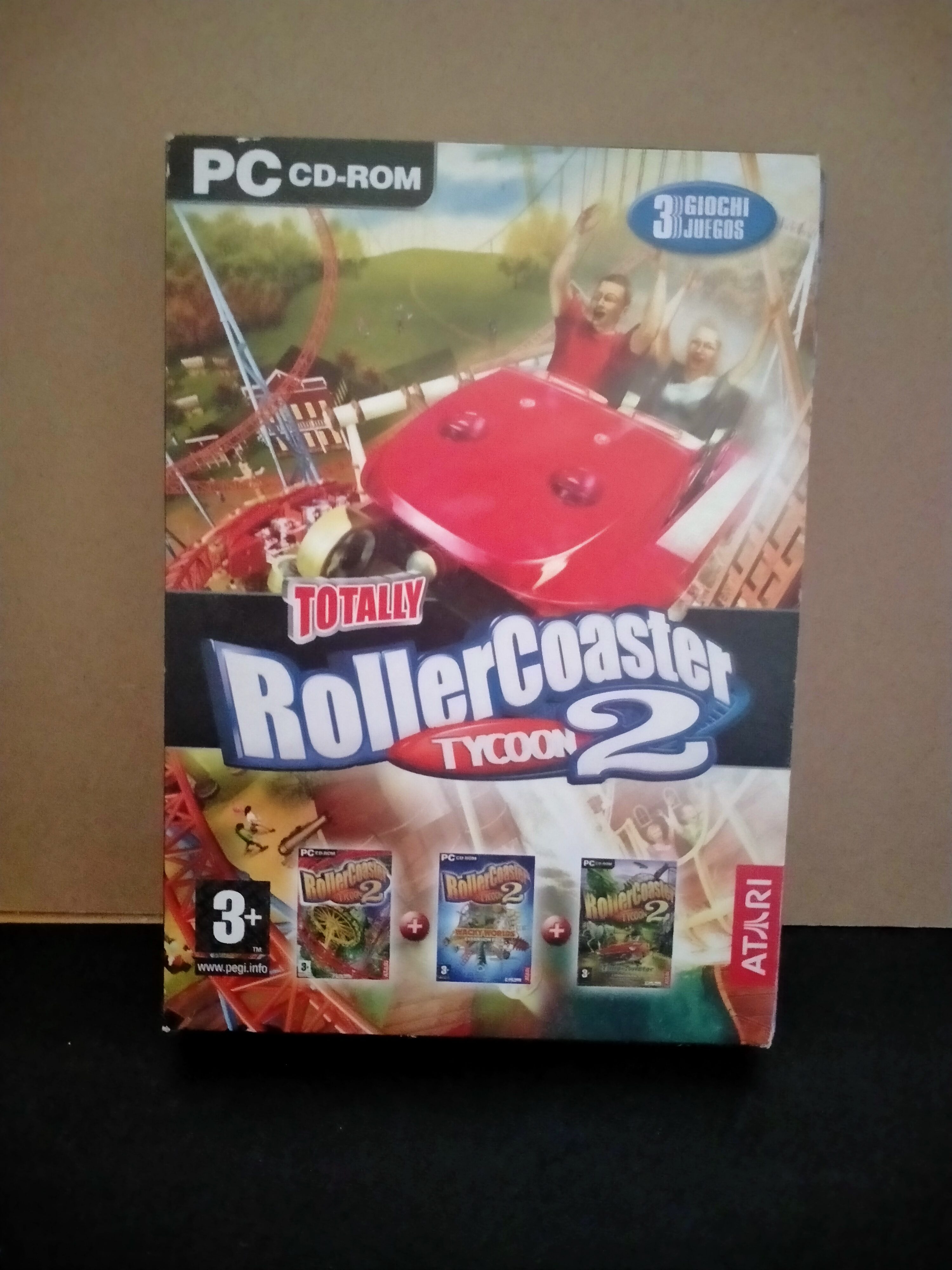 Edición física de RollerCoaster Tycoon 2: Totally RollerCoaster