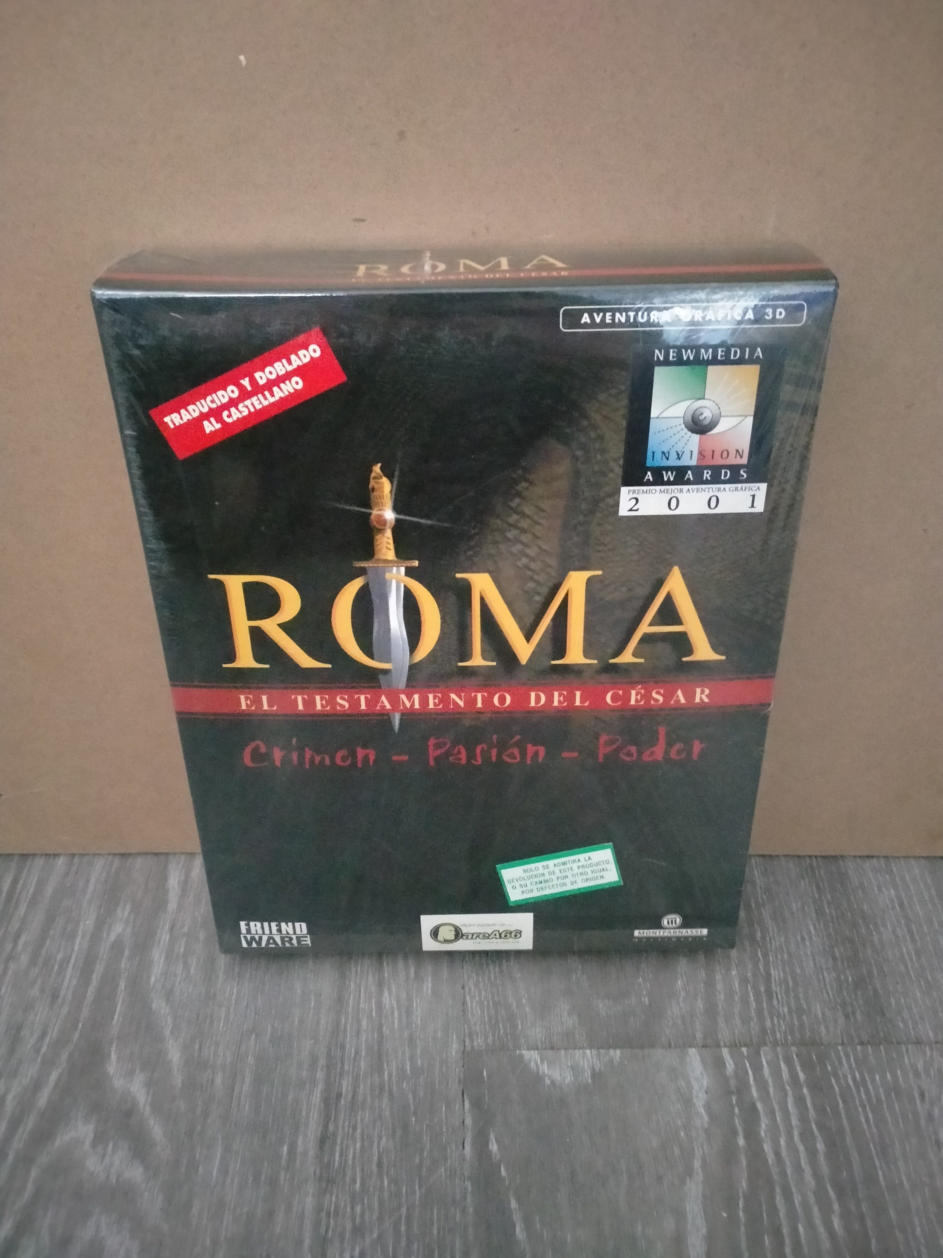 Edición física de Roma: El Testamento del César