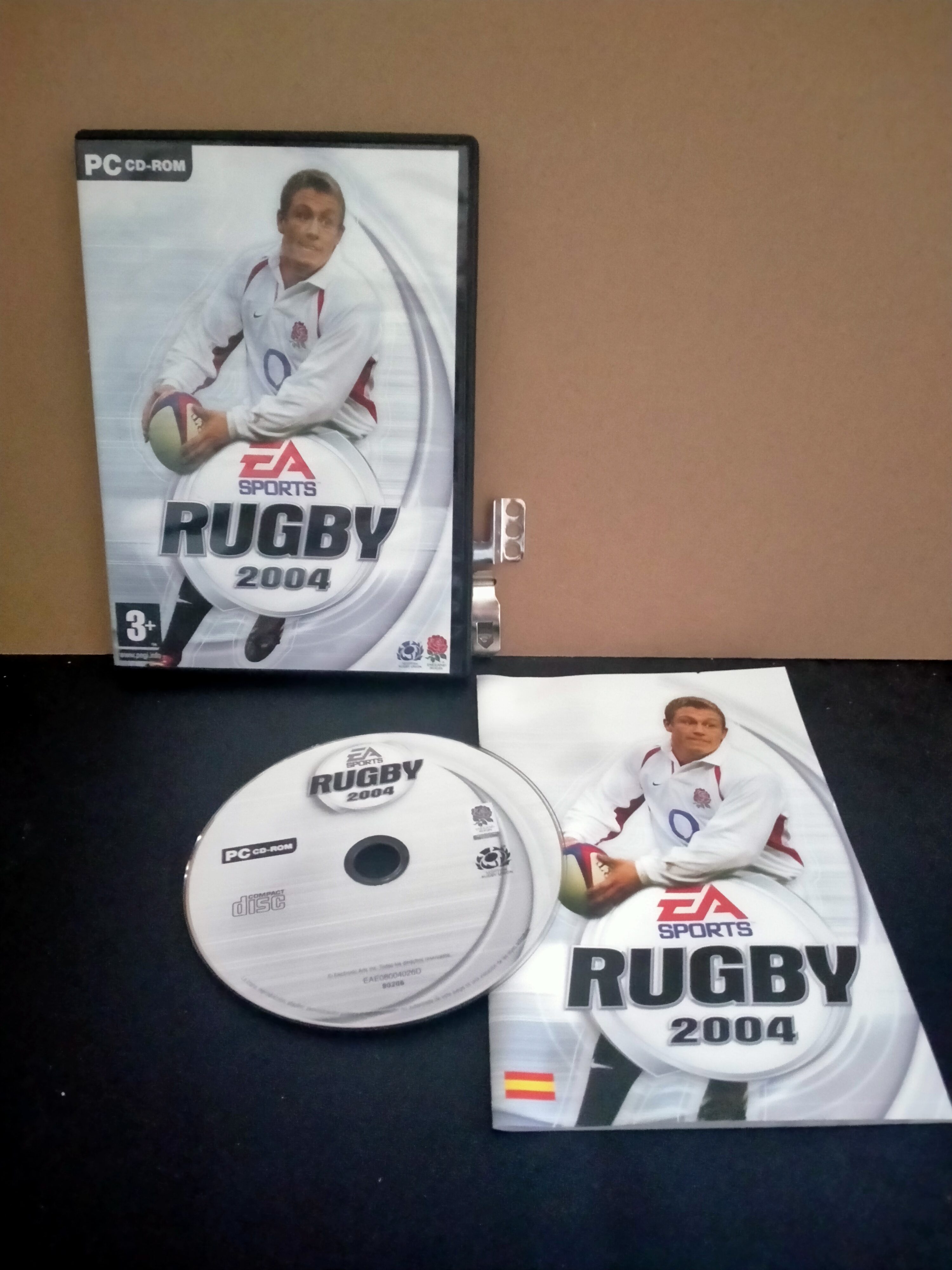 Edición física de Rugby 2004