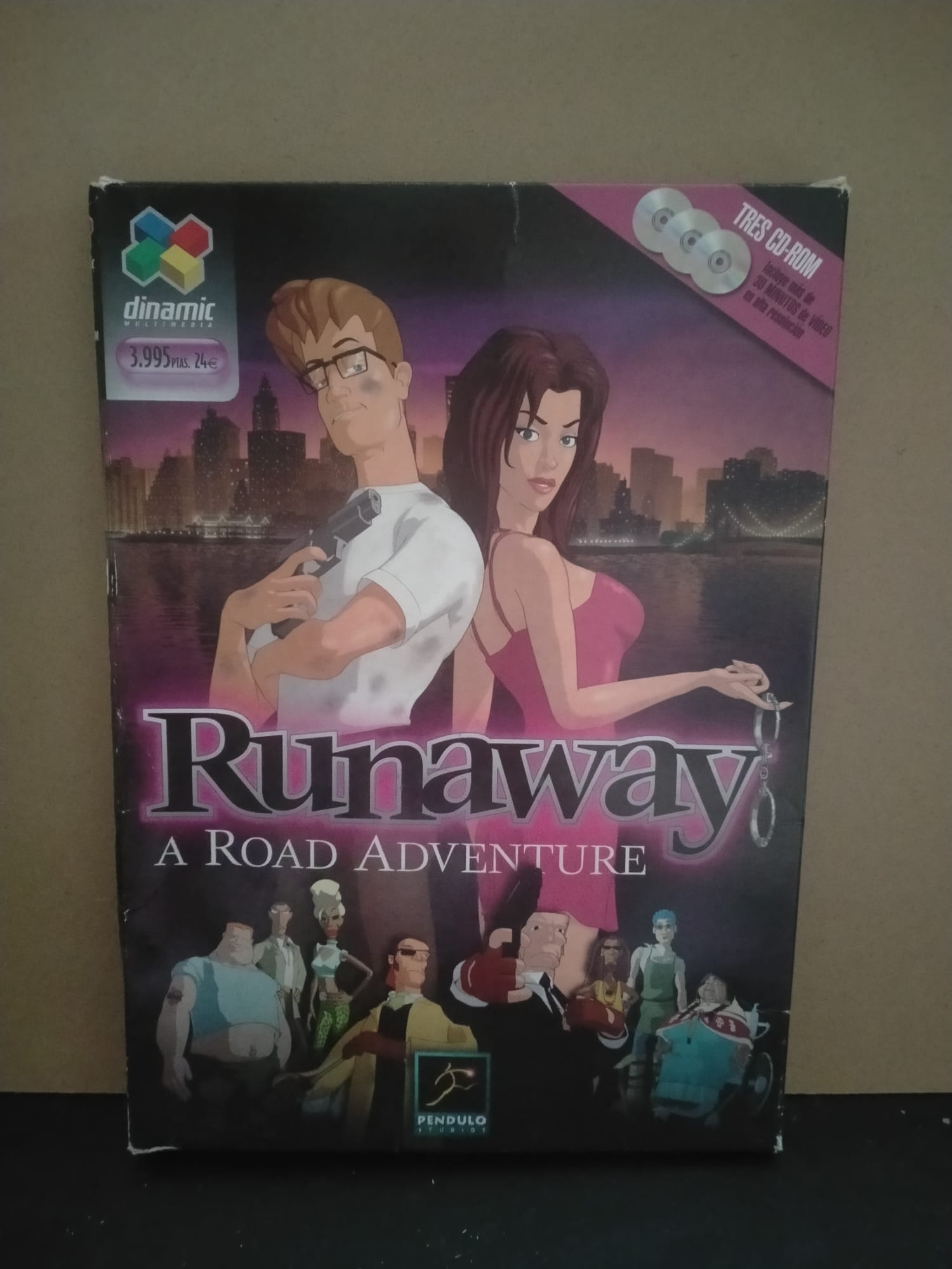 Portada de Runaway: A Road Adventure