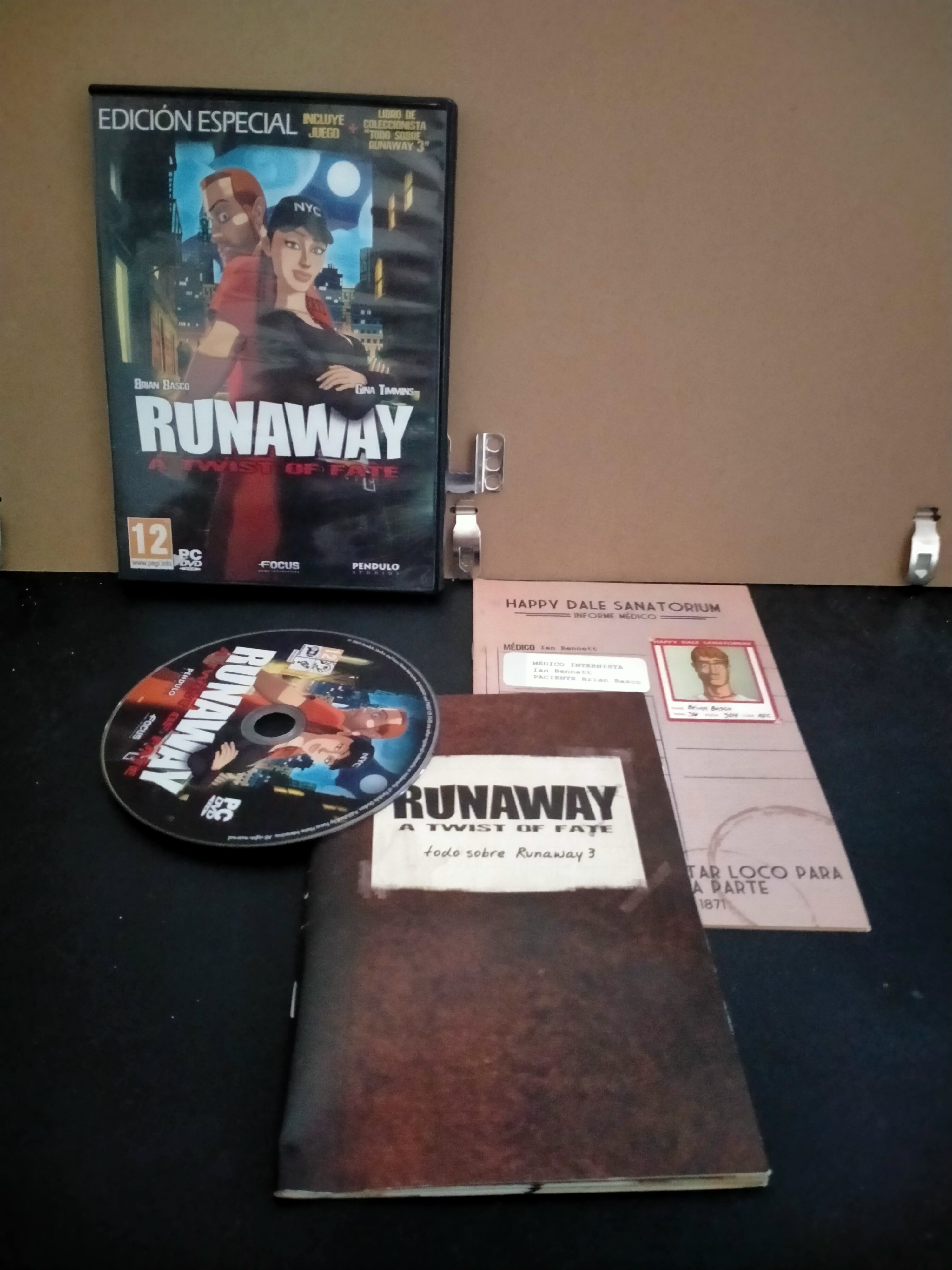 Edición física de Runaway: A Twist of Fate