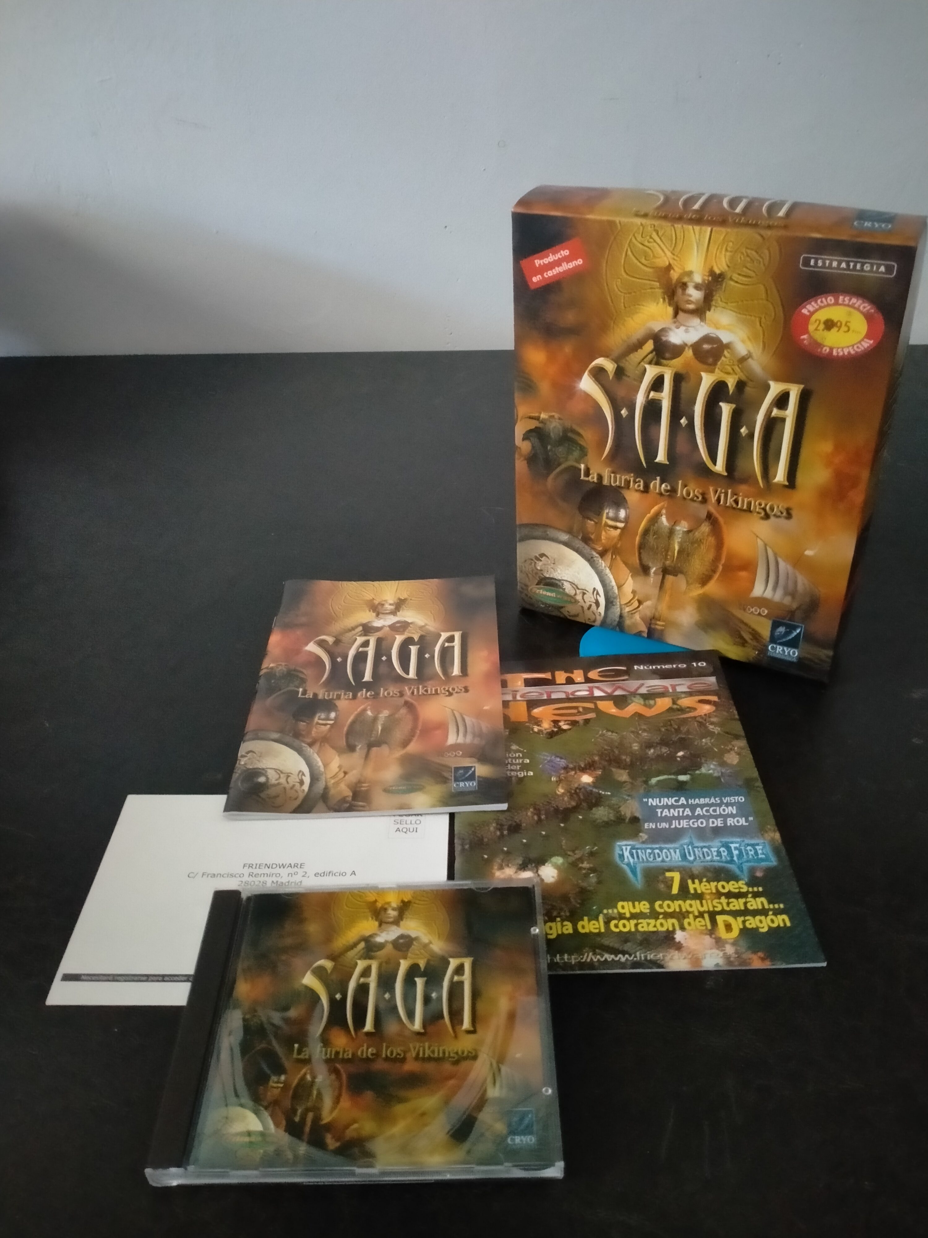Imagen documental 3 de S.A.G.A.: La furia de los Vikingos, formato Big Box, para Windows 95, Windows 98