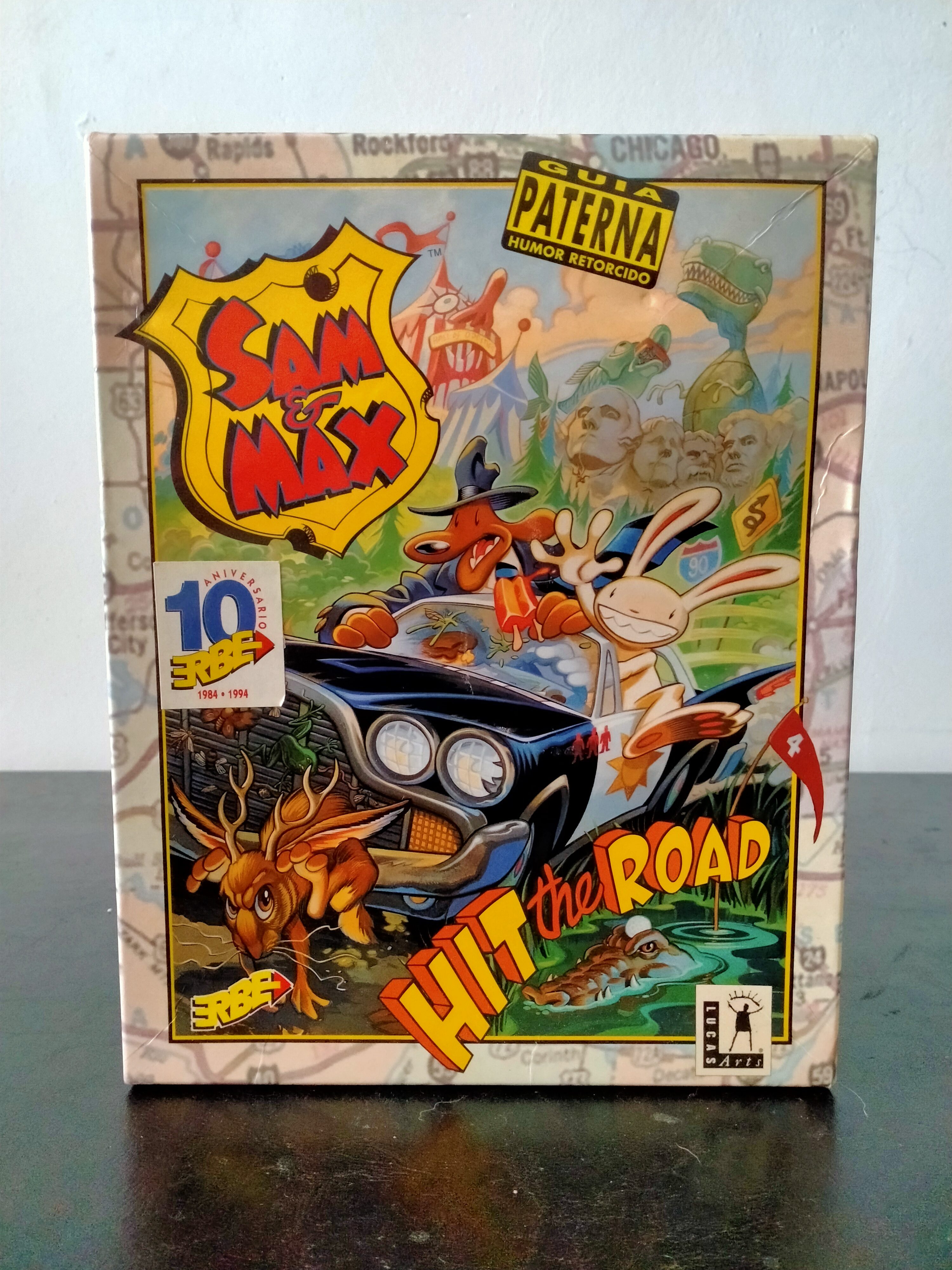 Portada de Sam & Max Hit the Road