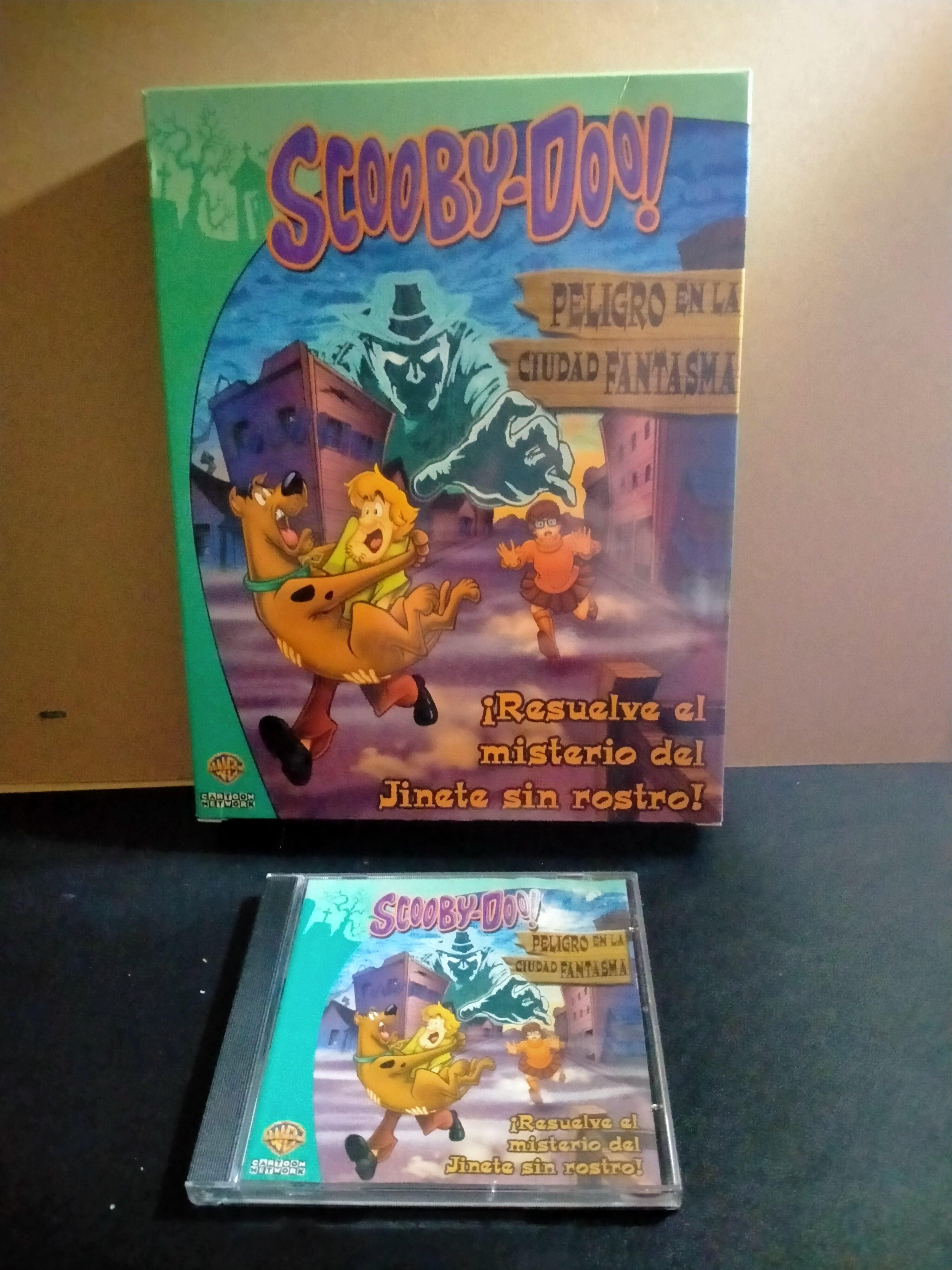 Edición física de Scooby‑Doo: Peligro en la Ciudad Fantasma