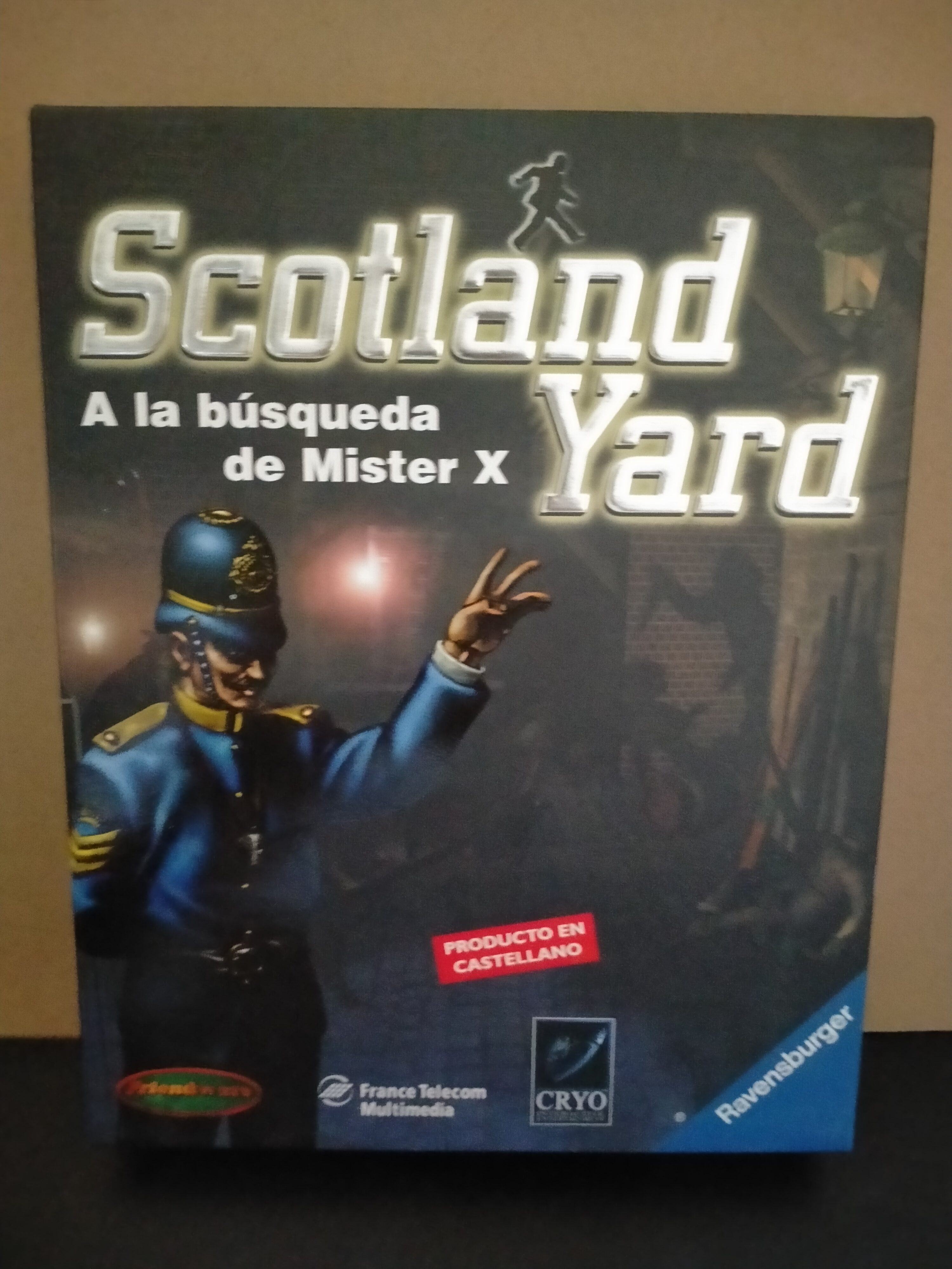 Edición física de Scotland Yard: A la Búsqueda de Mister X