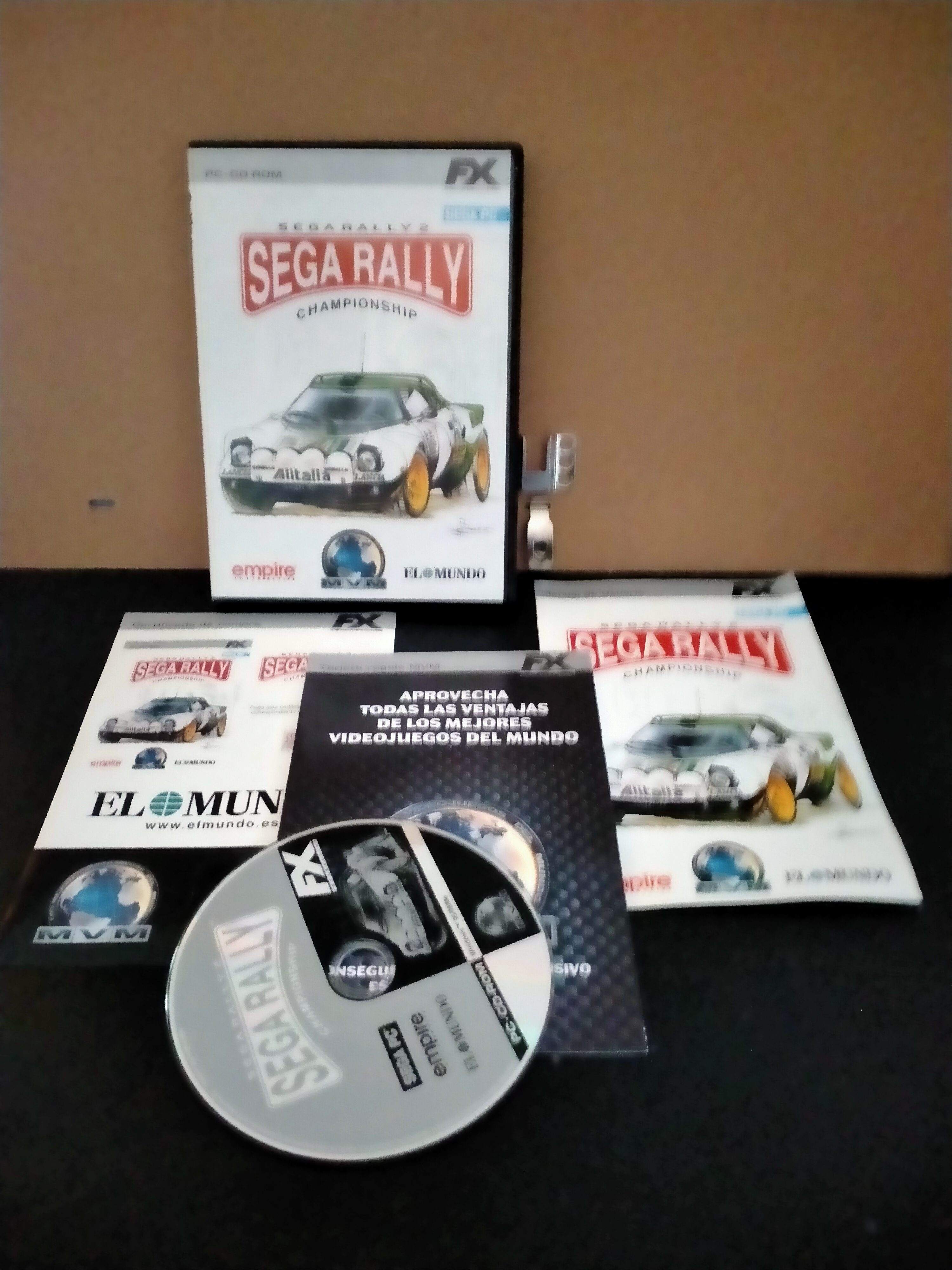 Edición física de Sega Rally Championship