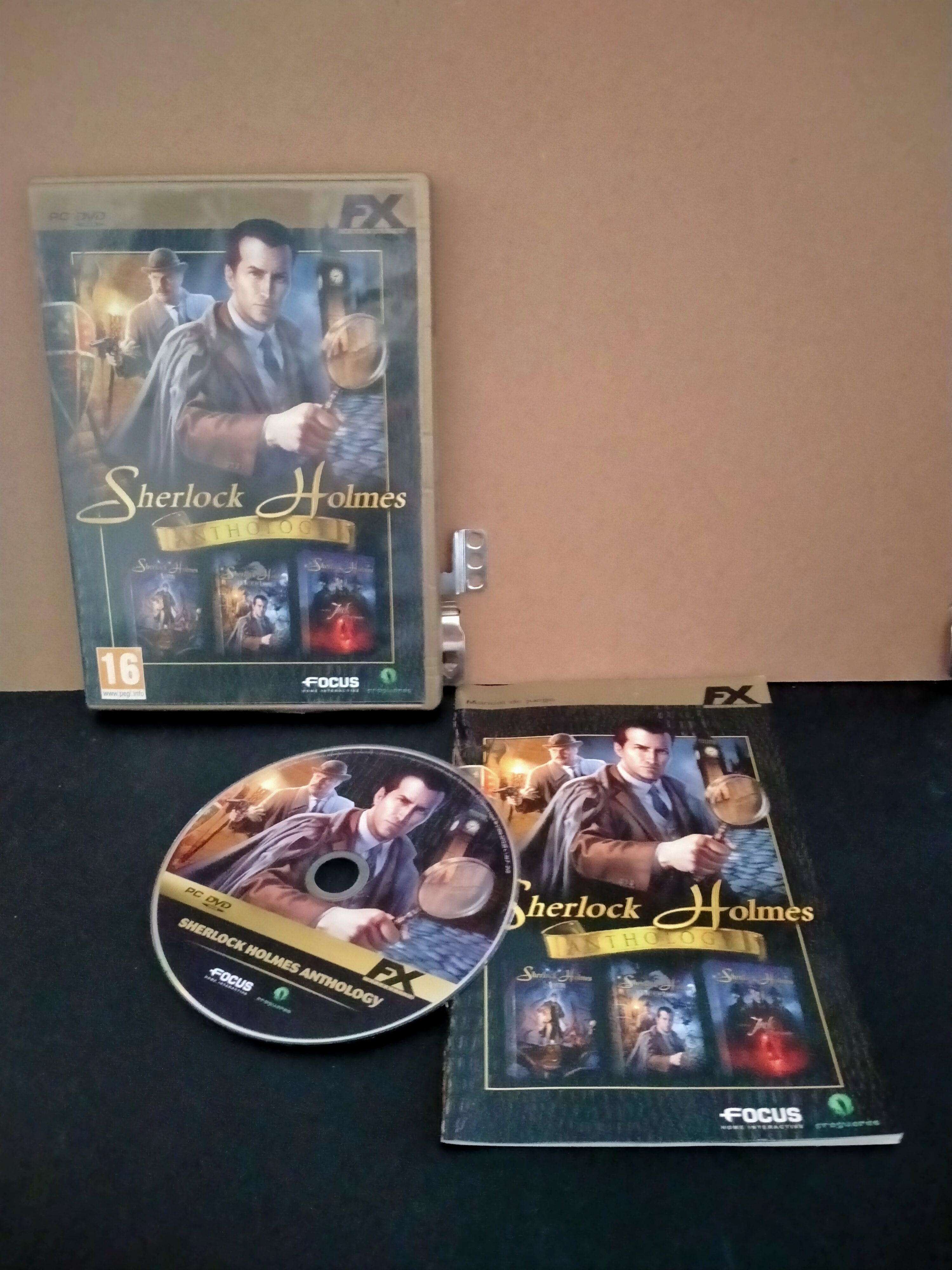 Edición física de Sherlock Holmes Anthology
