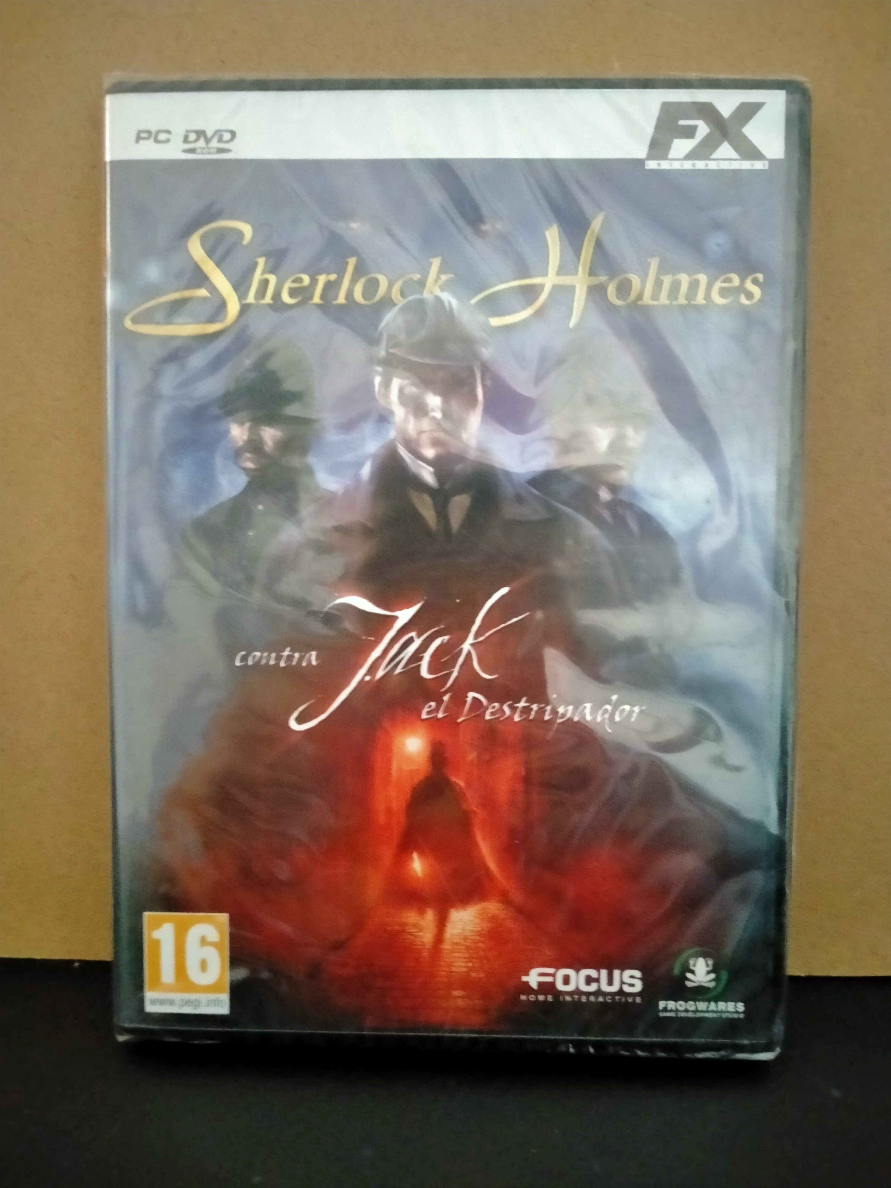 Edición física de Sherlock Holmes contra Jack el Destripador